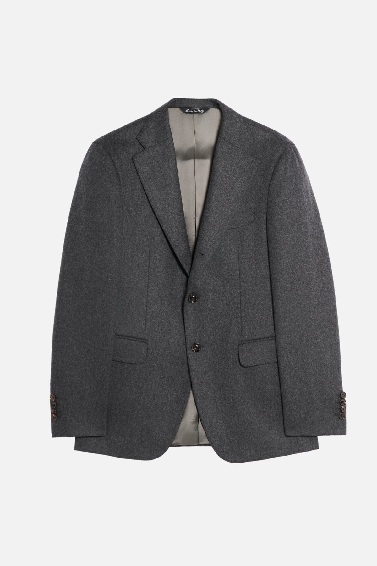 Abito con Gilet in Scottish Tweed – Grigio
