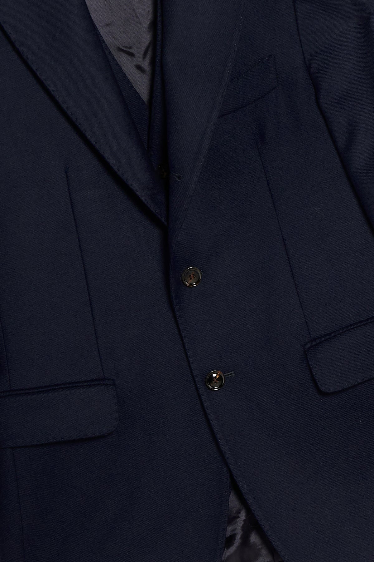 Abito con Gilet in Saglia di Lana – Blu Navy