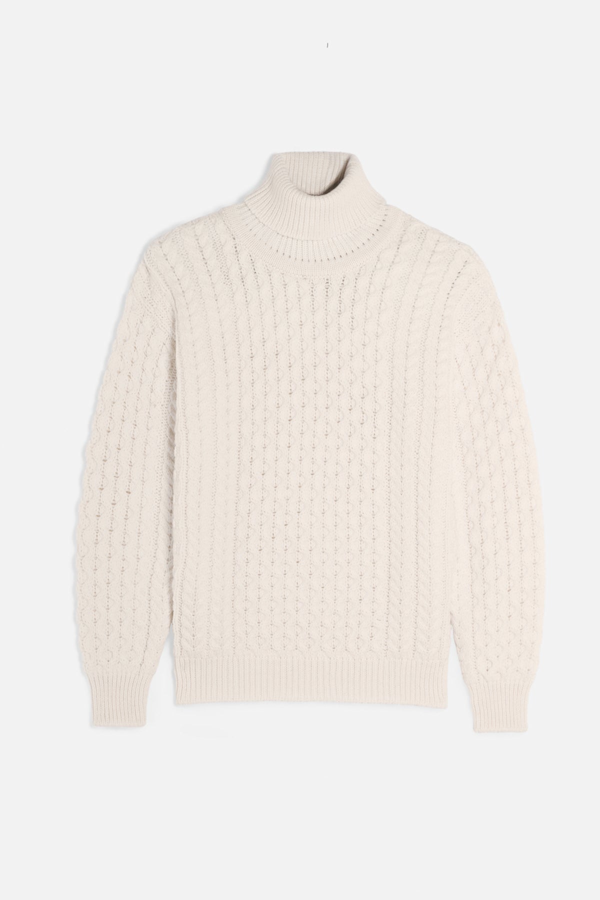 Aran Collo Alto - Bianco