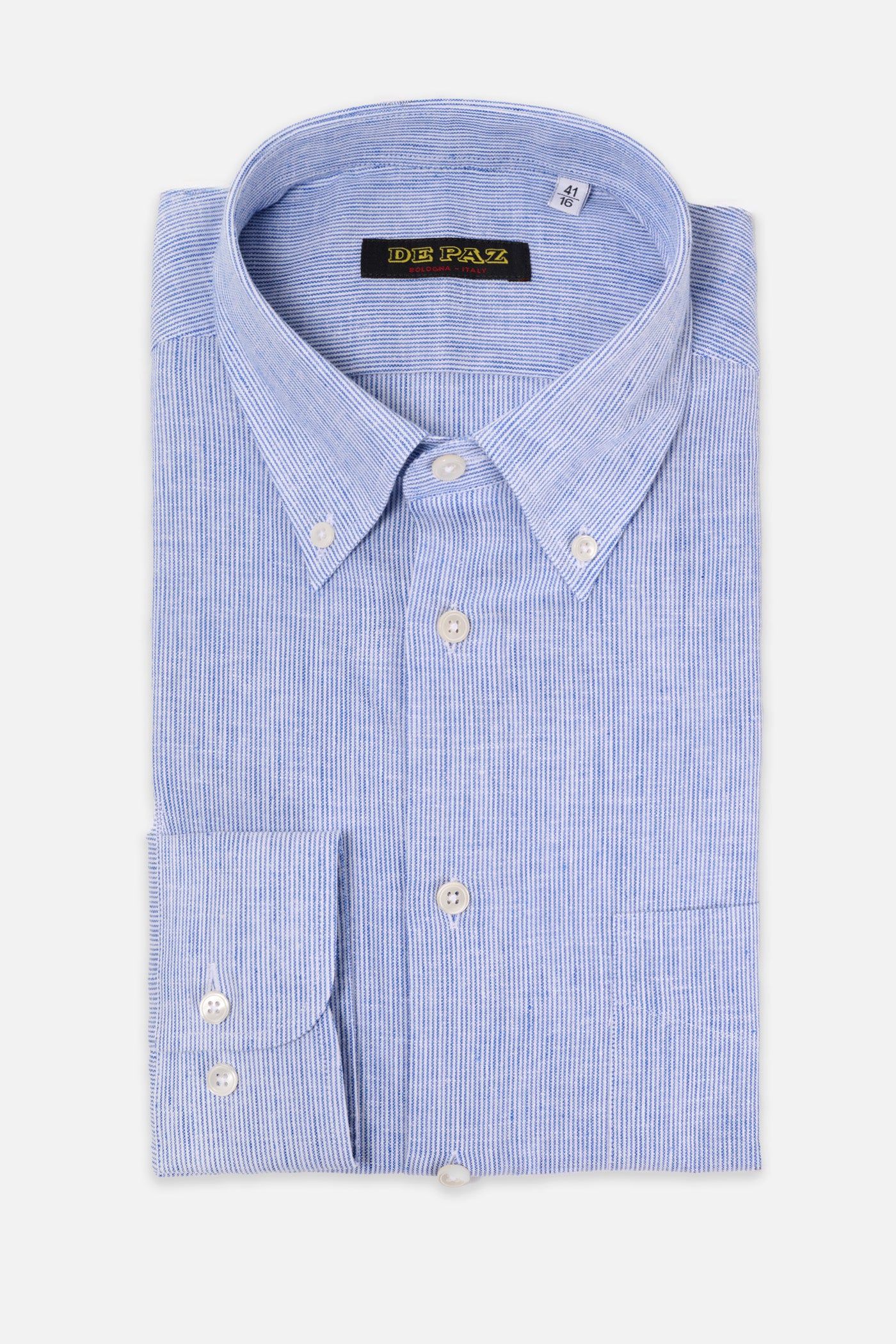 Button down lino/cotone