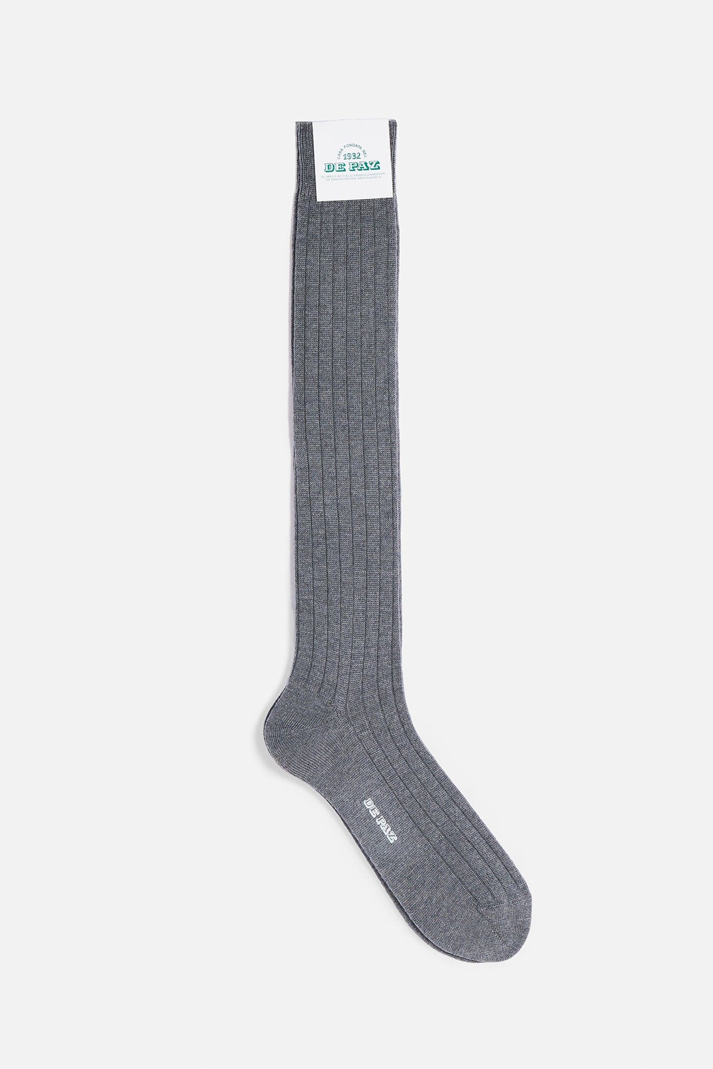 Ribbed Wool Sock