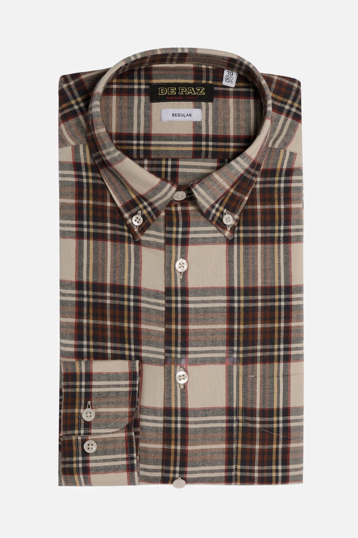 Camicia in Flanella di Cotone
