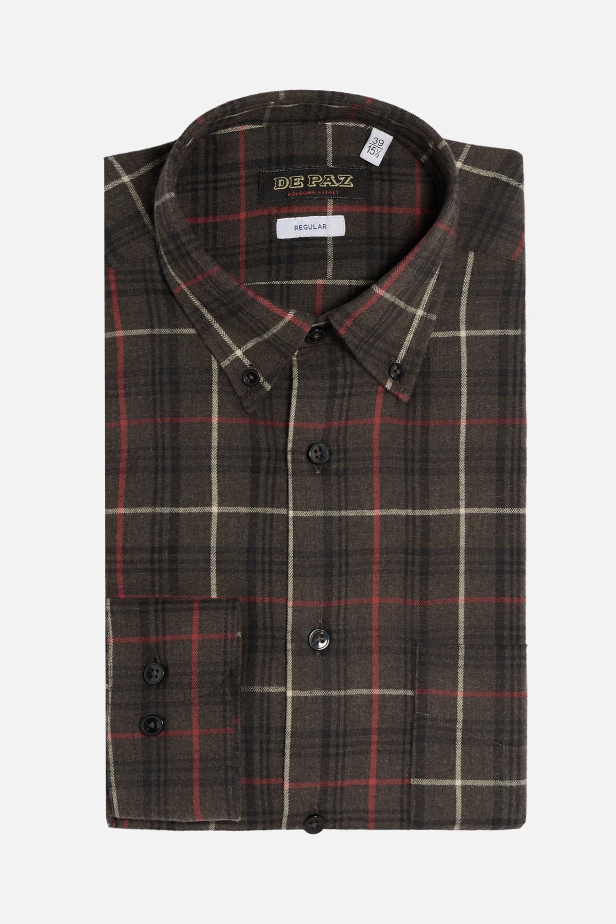 Camicia in Flanella di Cotone
