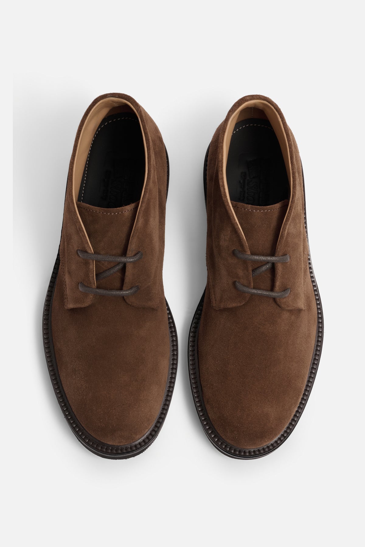 Chukka Boots in Pelle Scamosciata - Marrone
