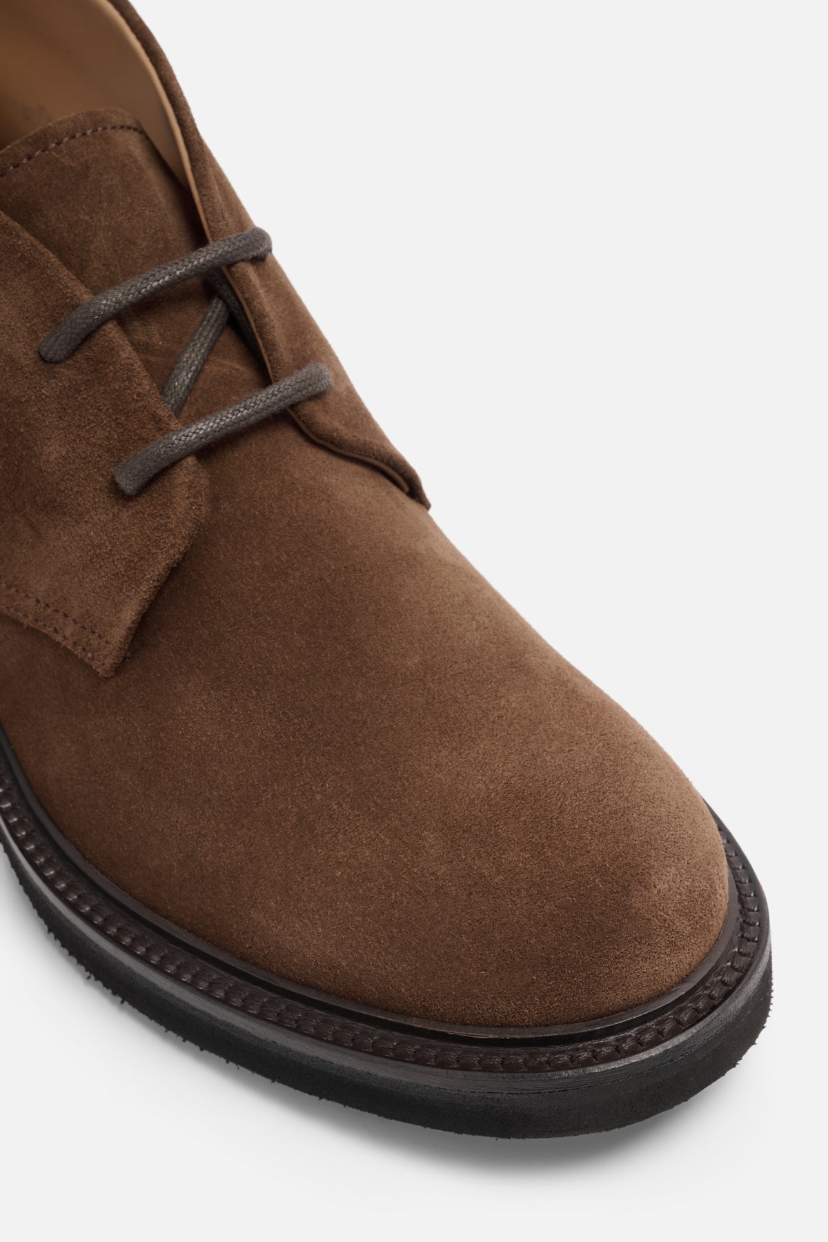 Chukka Boots in Pelle Scamosciata - Marrone