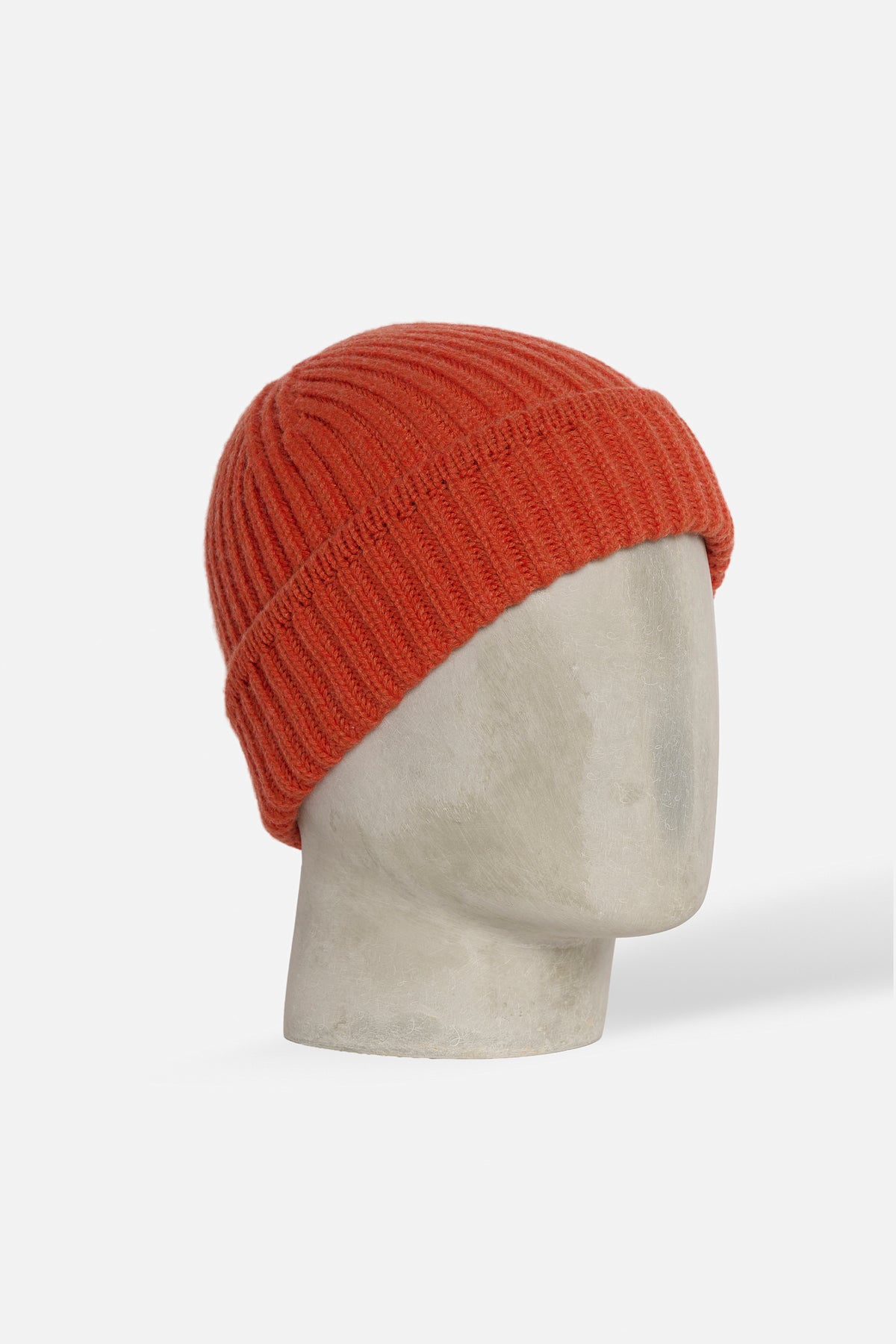 Cuffia Costa Larga Cashmere - Arancione