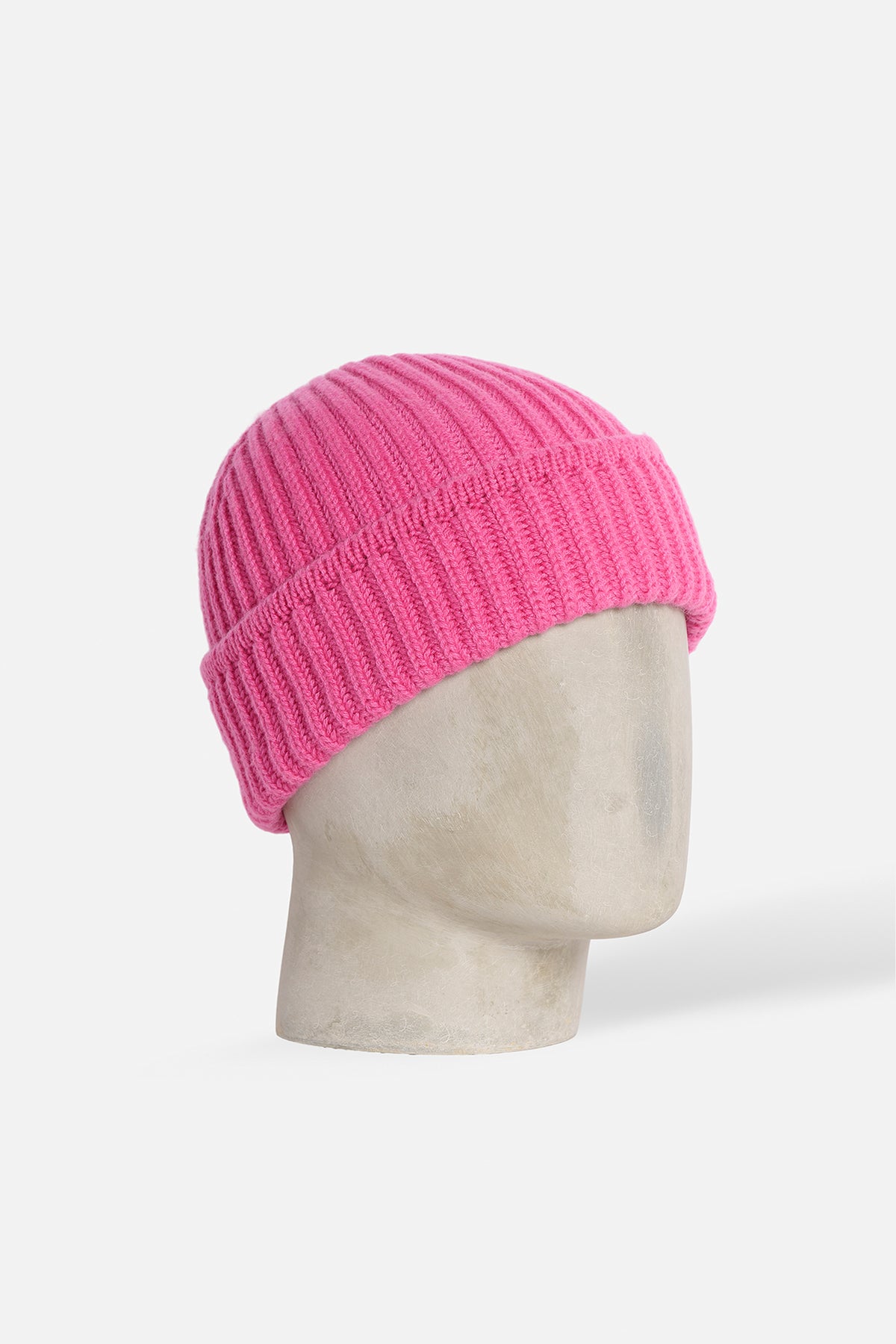 Cuffia Costa Larga Cashmere - Fucsia