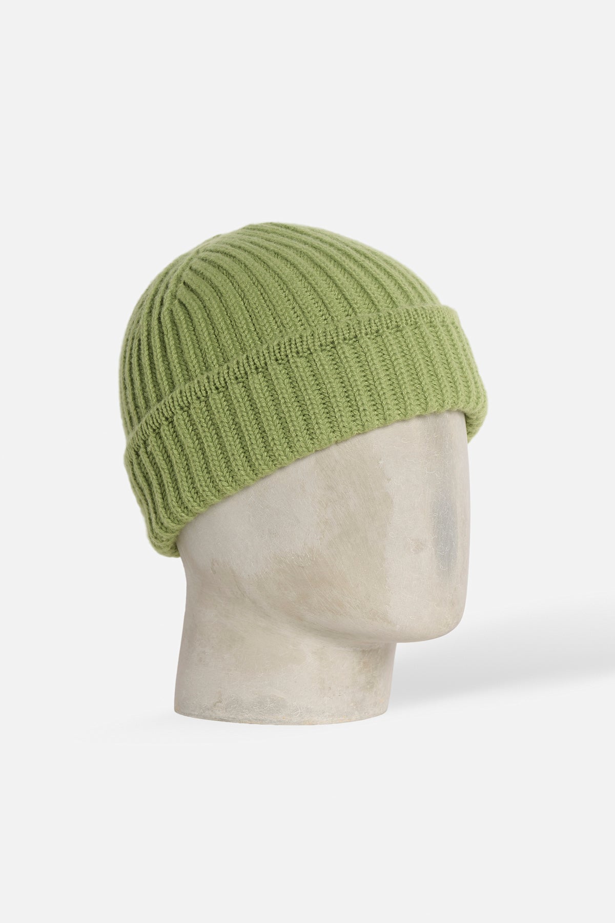 Cuffia Costa Larga Cashmere - Pistacchio