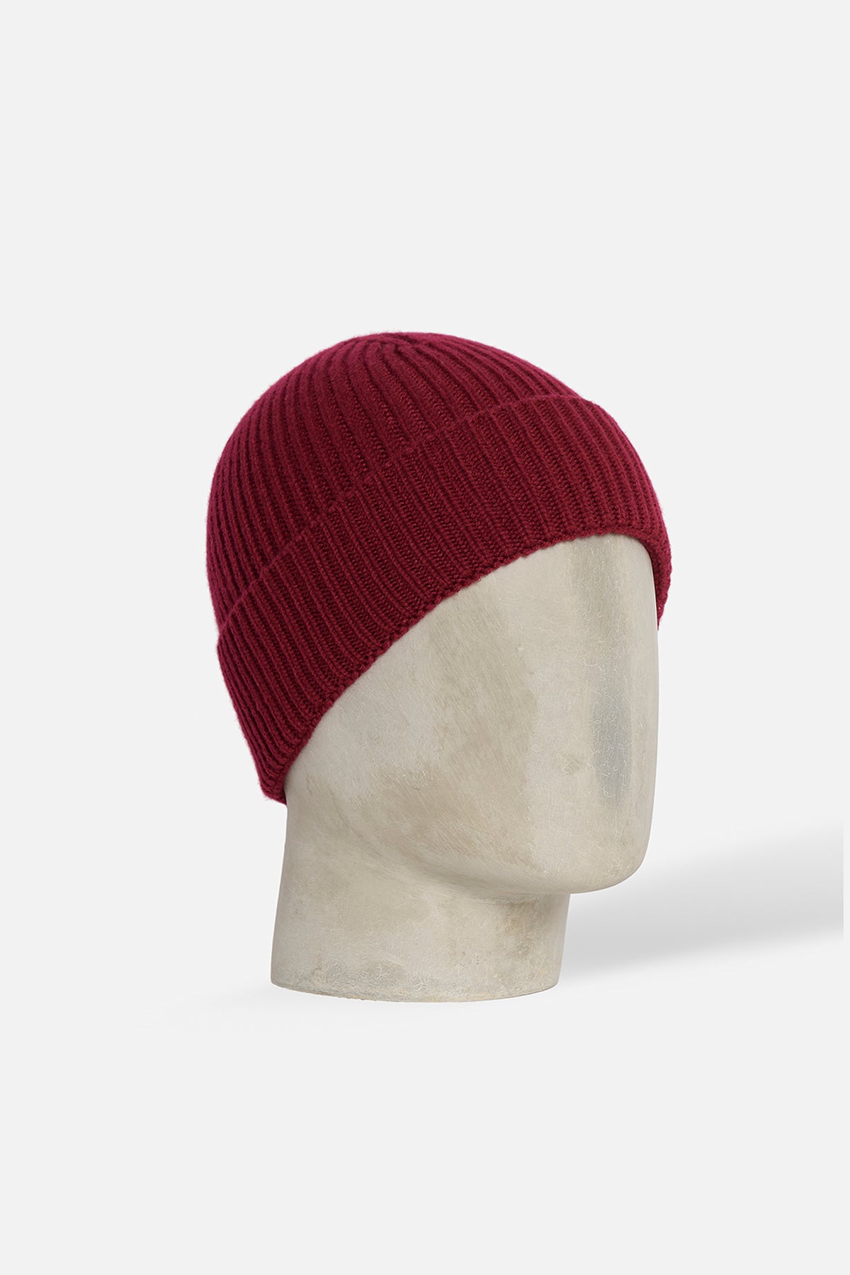 Cuffia Costa Stretta Cashmere - Bordeaux