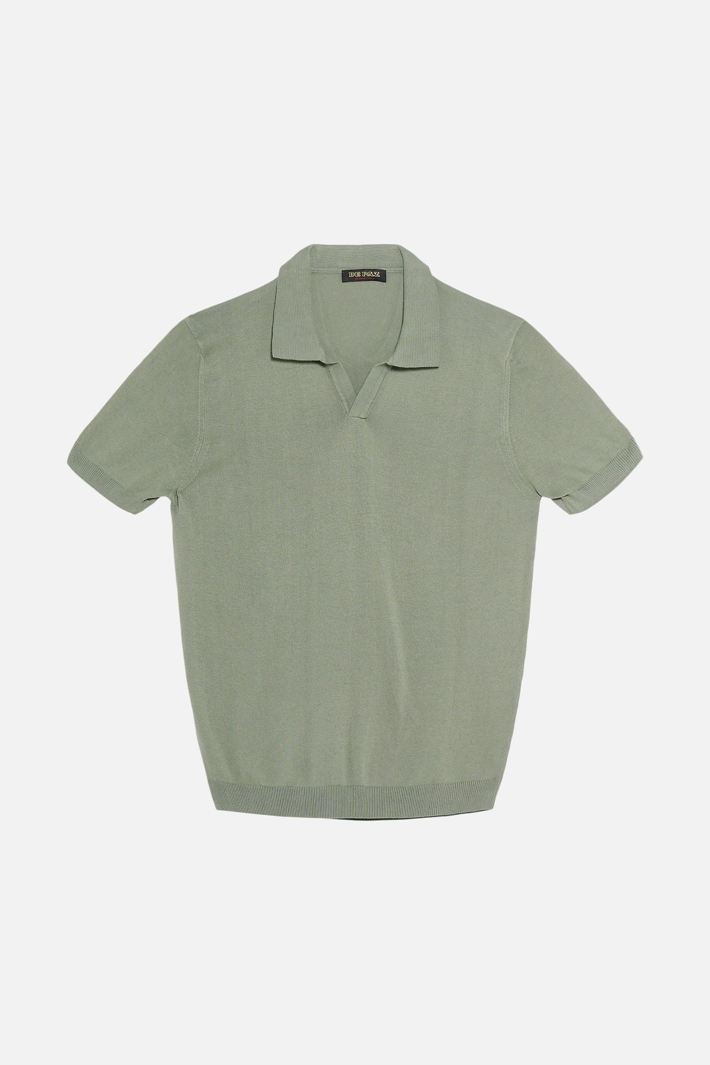 Polo cotone senza bottoni