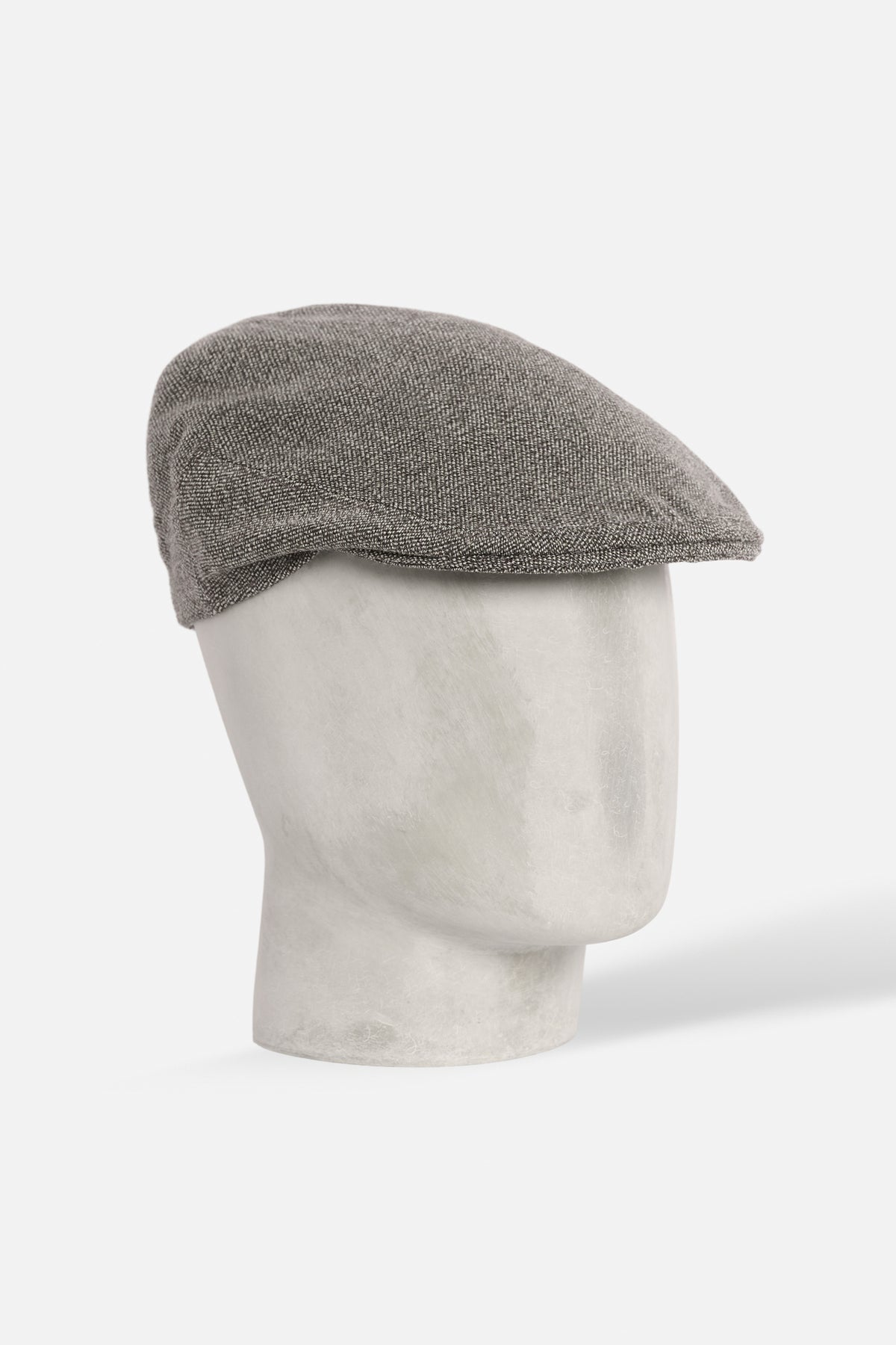 De Paz Original Cap in Keeper Tweed grigio