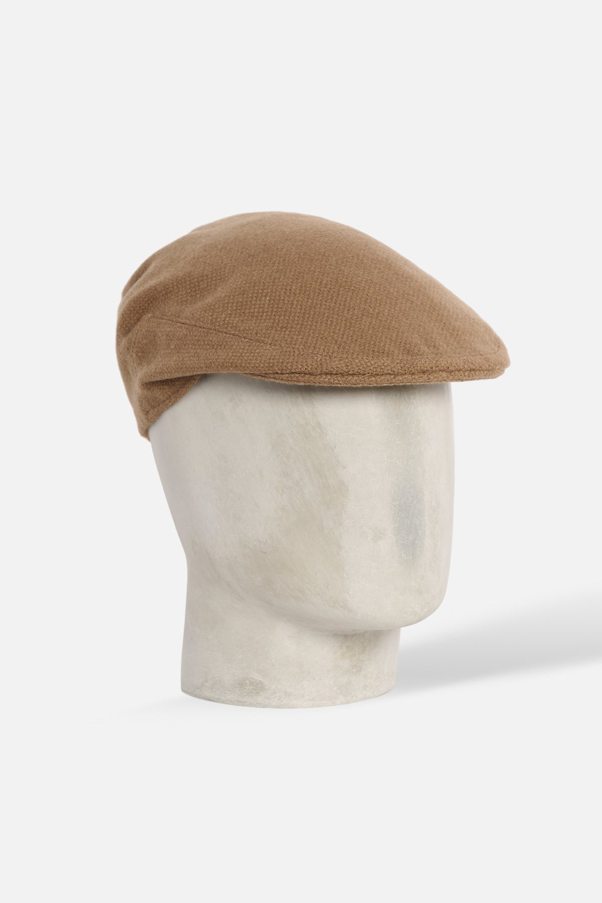 De Paz Original Cap in Lambswool color cammello