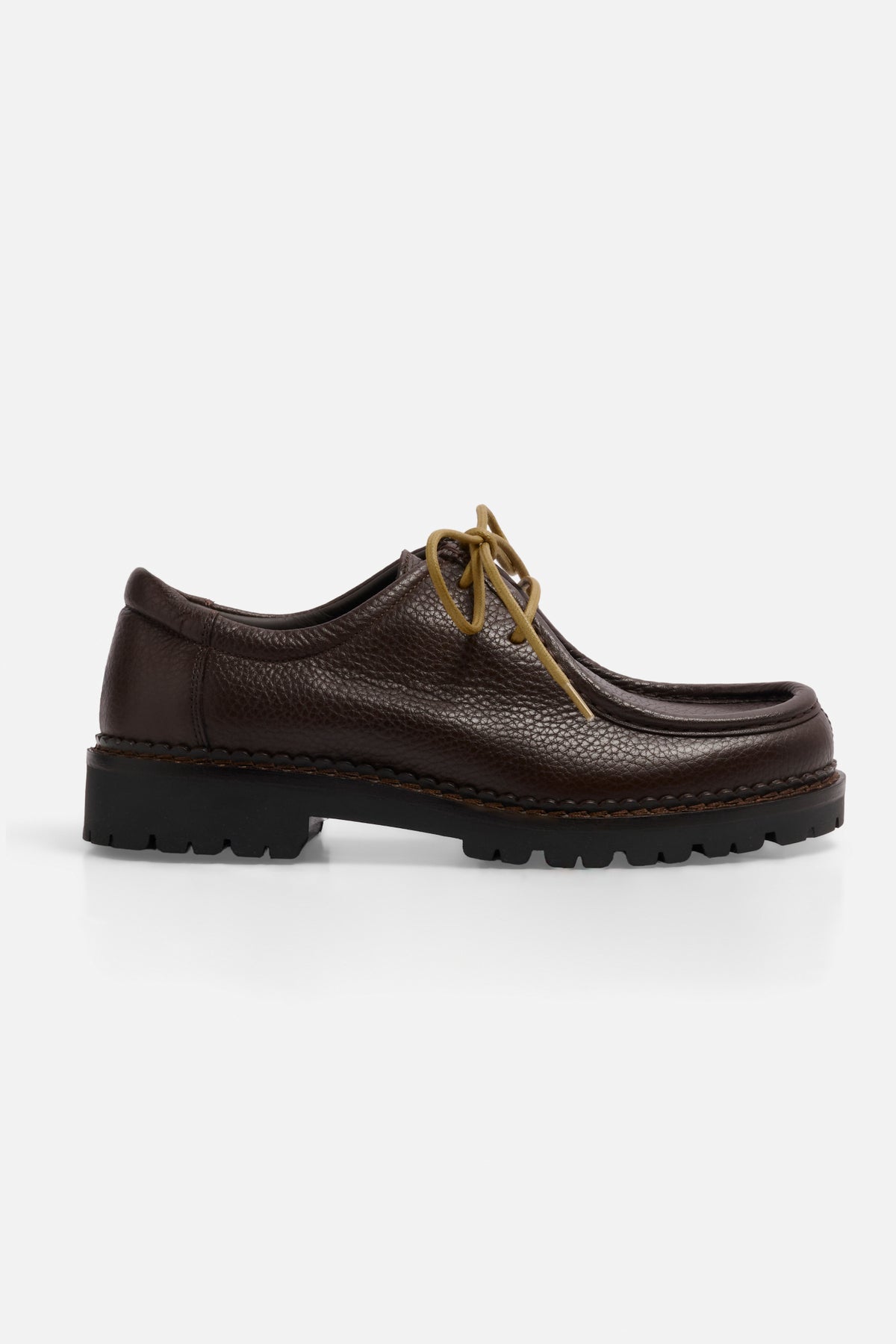 De Paz Shoes in Pelle Martellata - Marrone