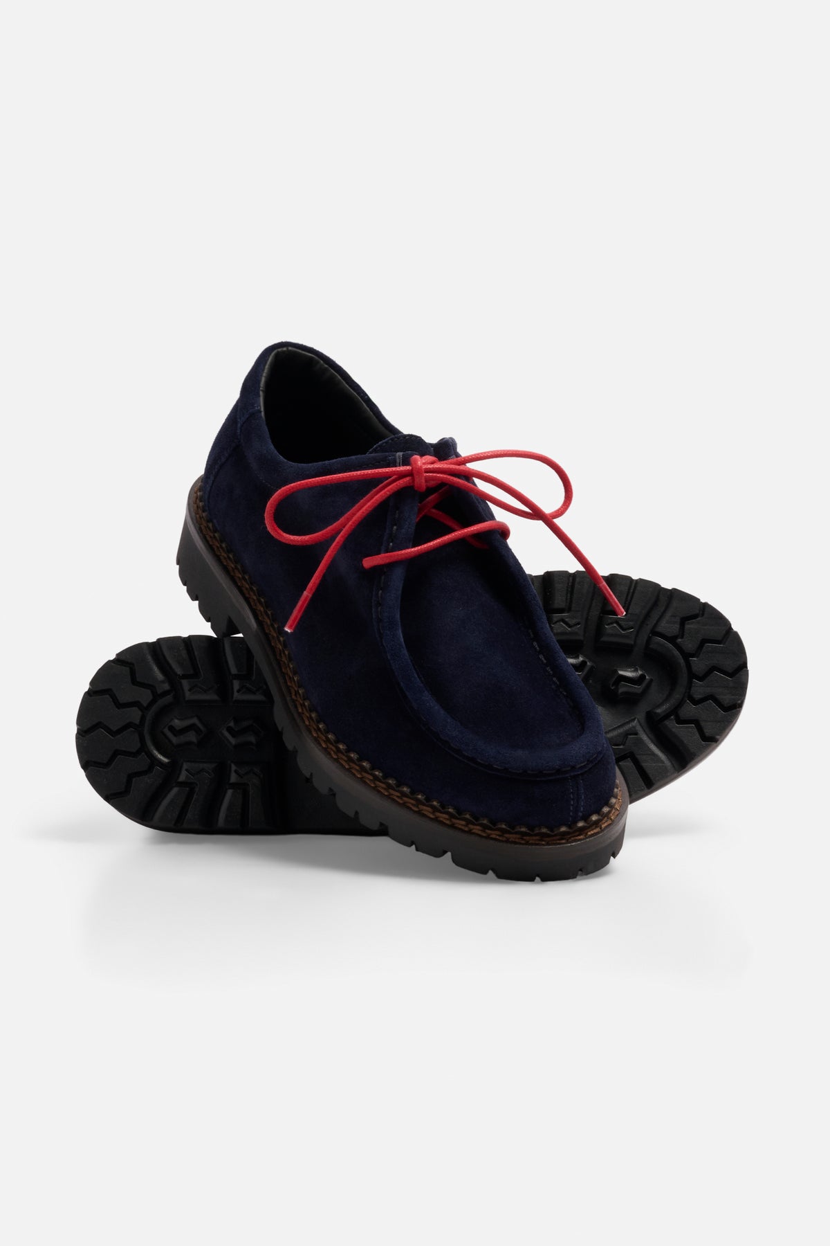 De Paz Shoe in Pelle Scamosciata - Blu