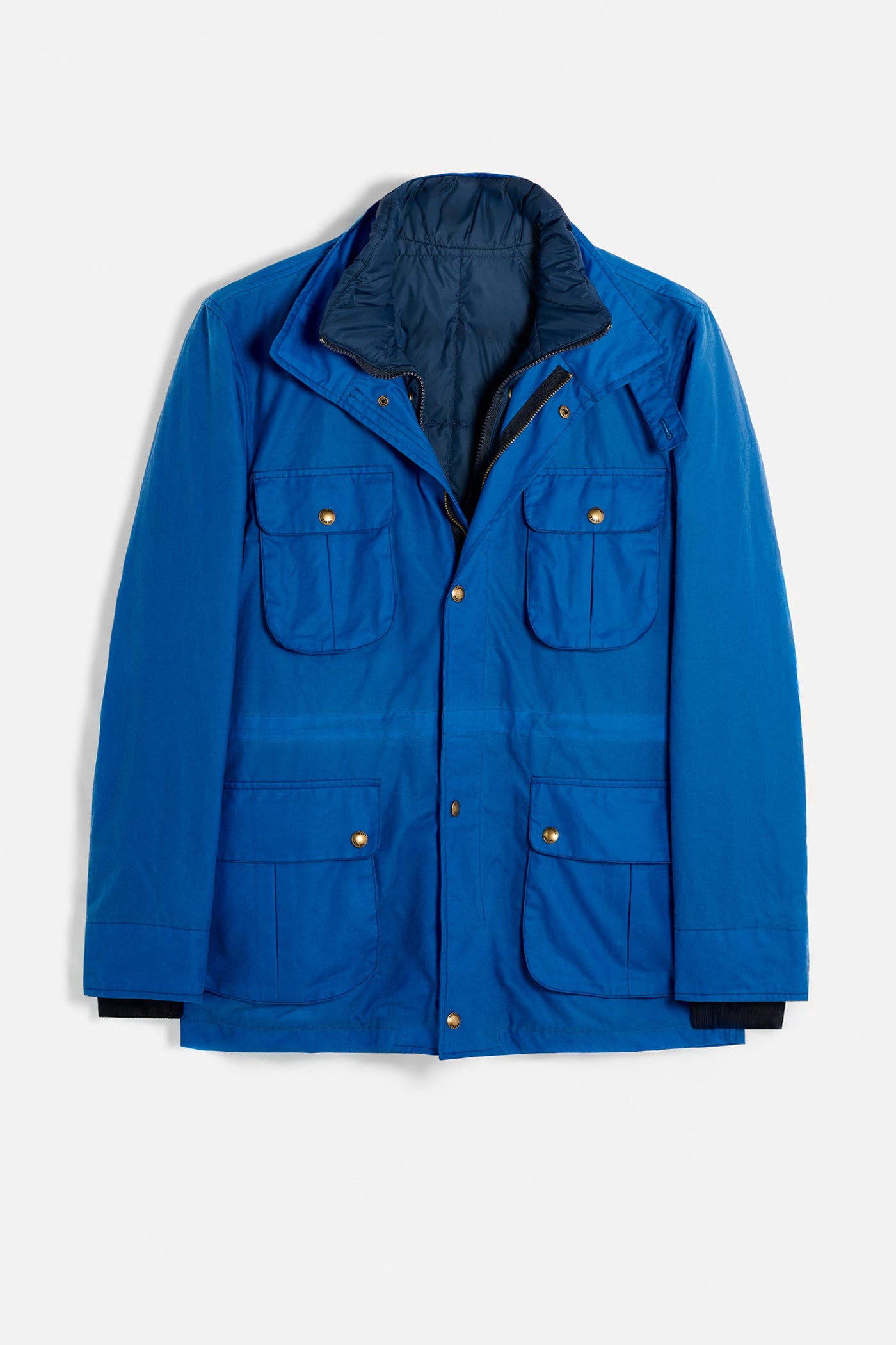 Field Jacket Waxed Interno Staccabile