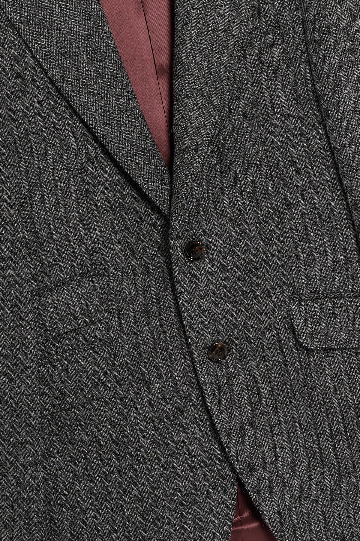 Giacca Foderata in Shetland – Grigio