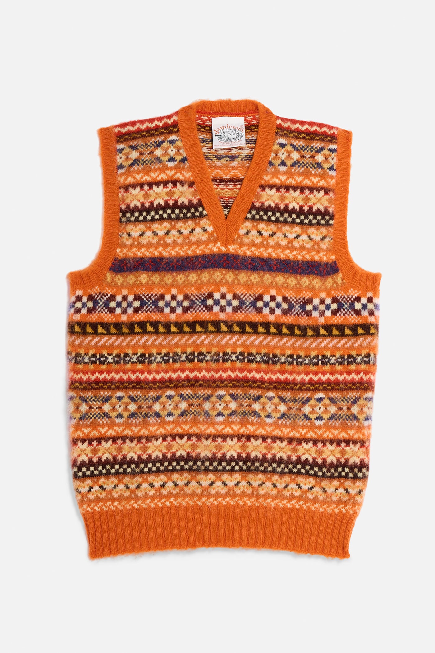 Jamieson Gilet Fairisle