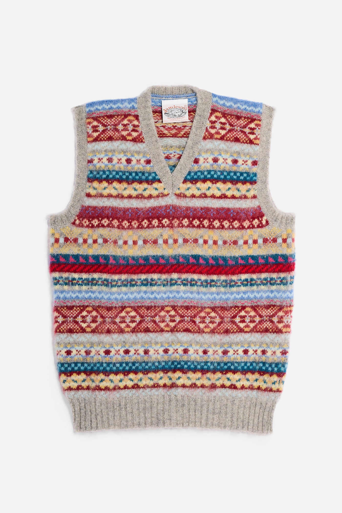 Jamieson Gilet Fairisle