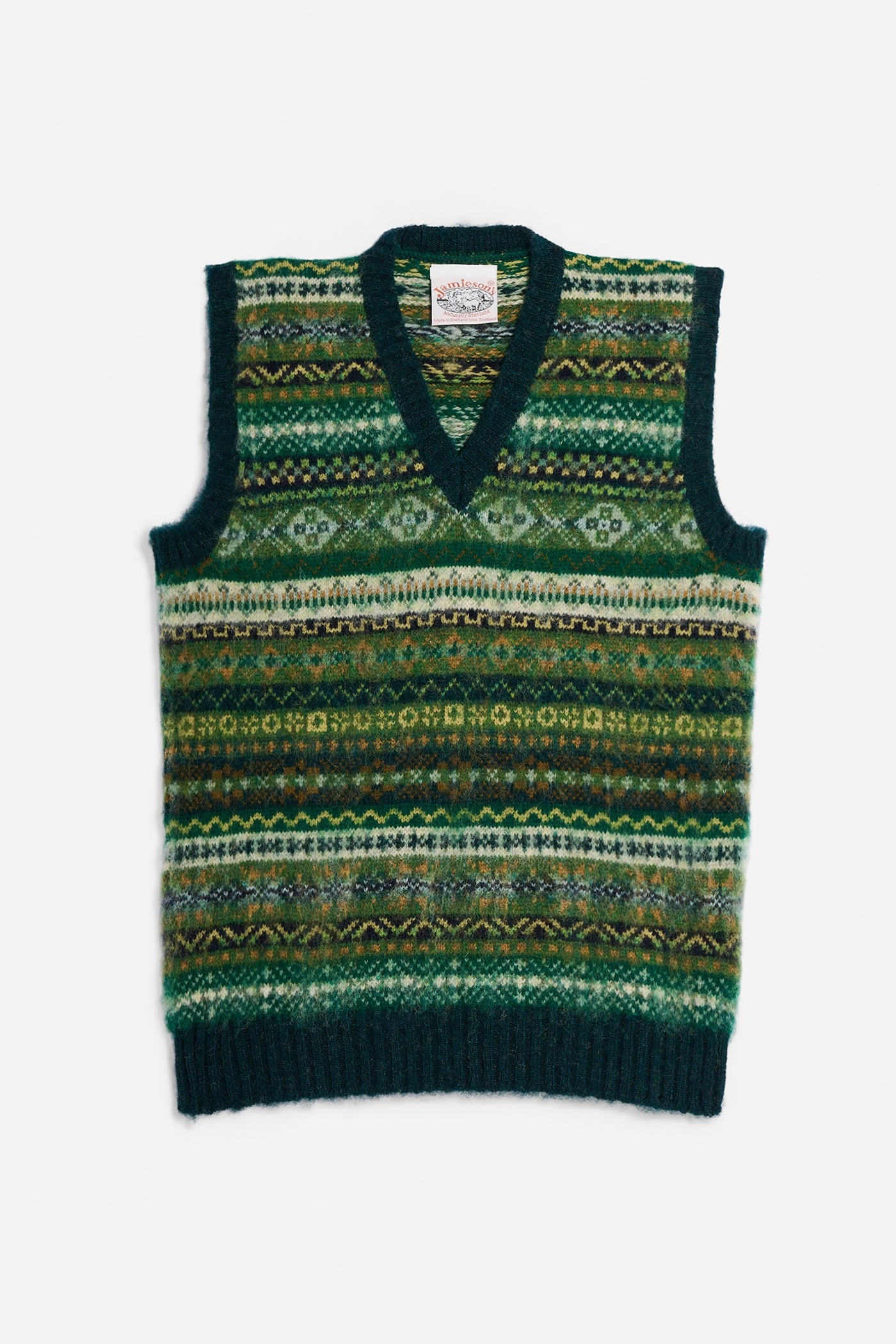 Jamieson Gilet Fairisle