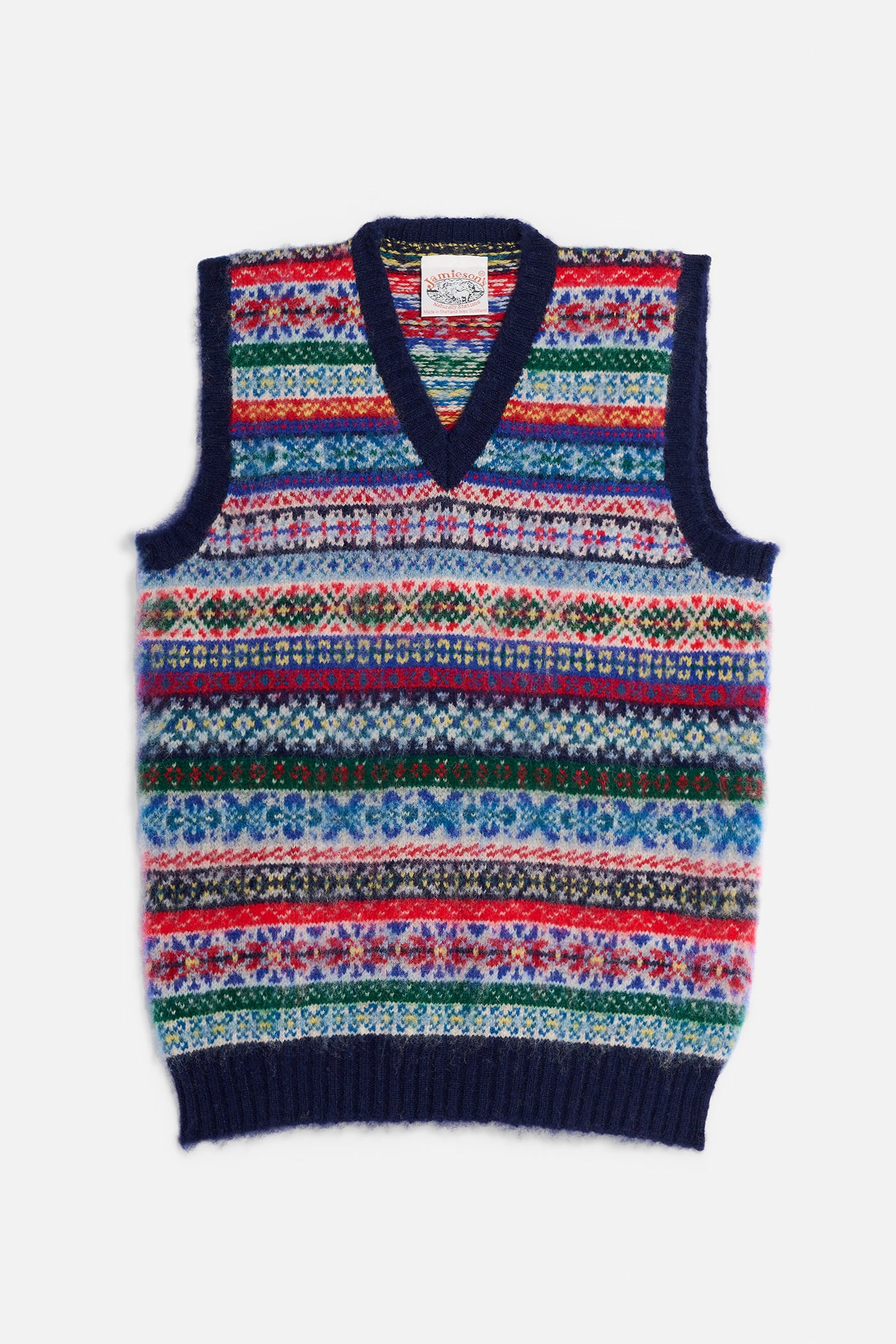 Jamieson Gilet Fairisle