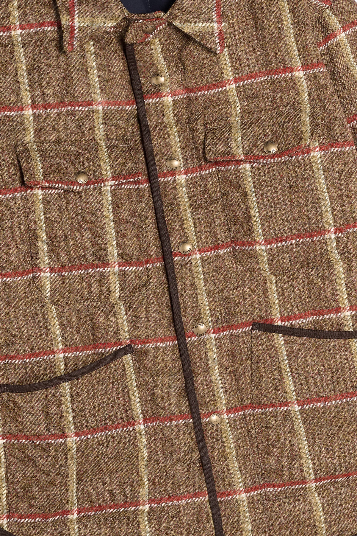 Leon Corto in Lana Shetland - Beige