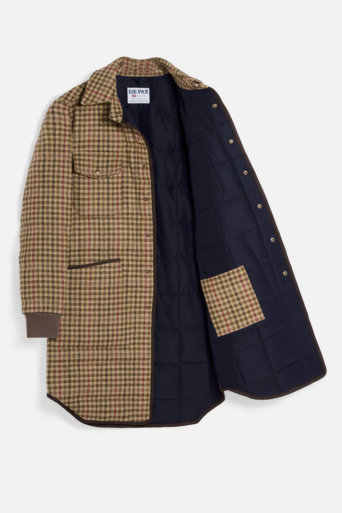 Leon Lungo in Scottish Tweed - Beige