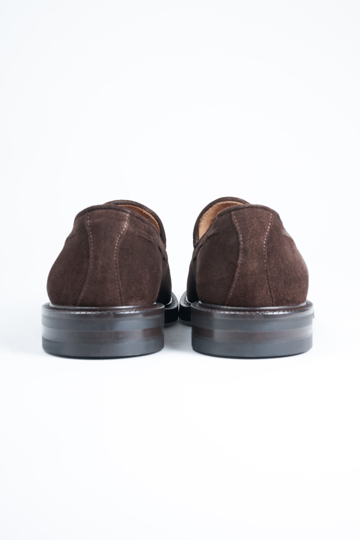 Mocassino con Nappine Scamosciato