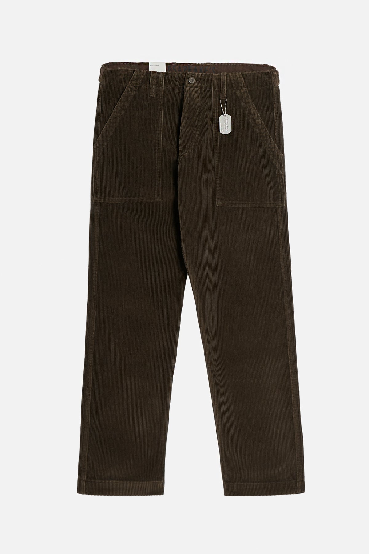 Pantalone Fatigue in Velluto - Marrone
