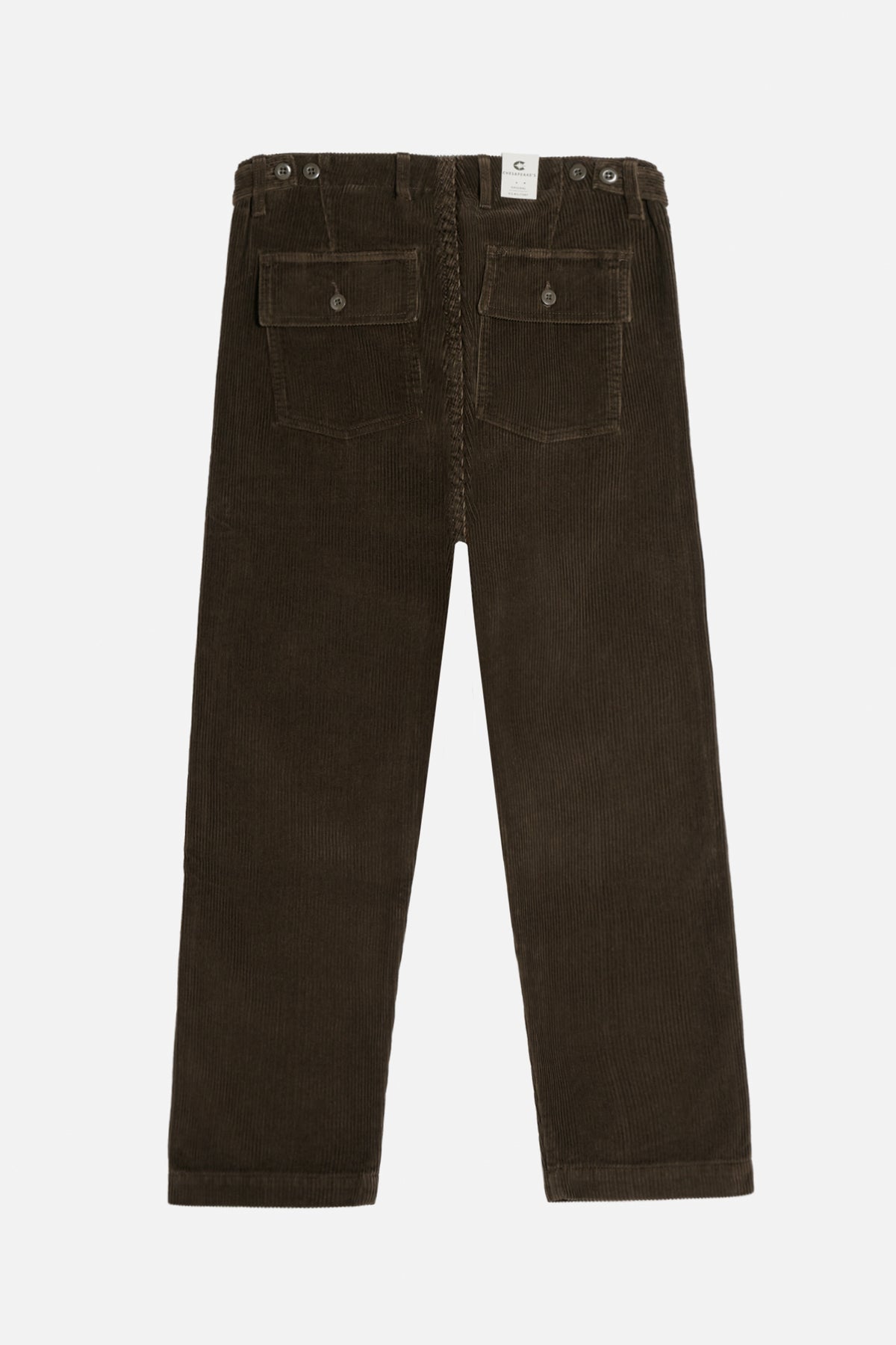 Pantalone Fatigue in Velluto - Marrone