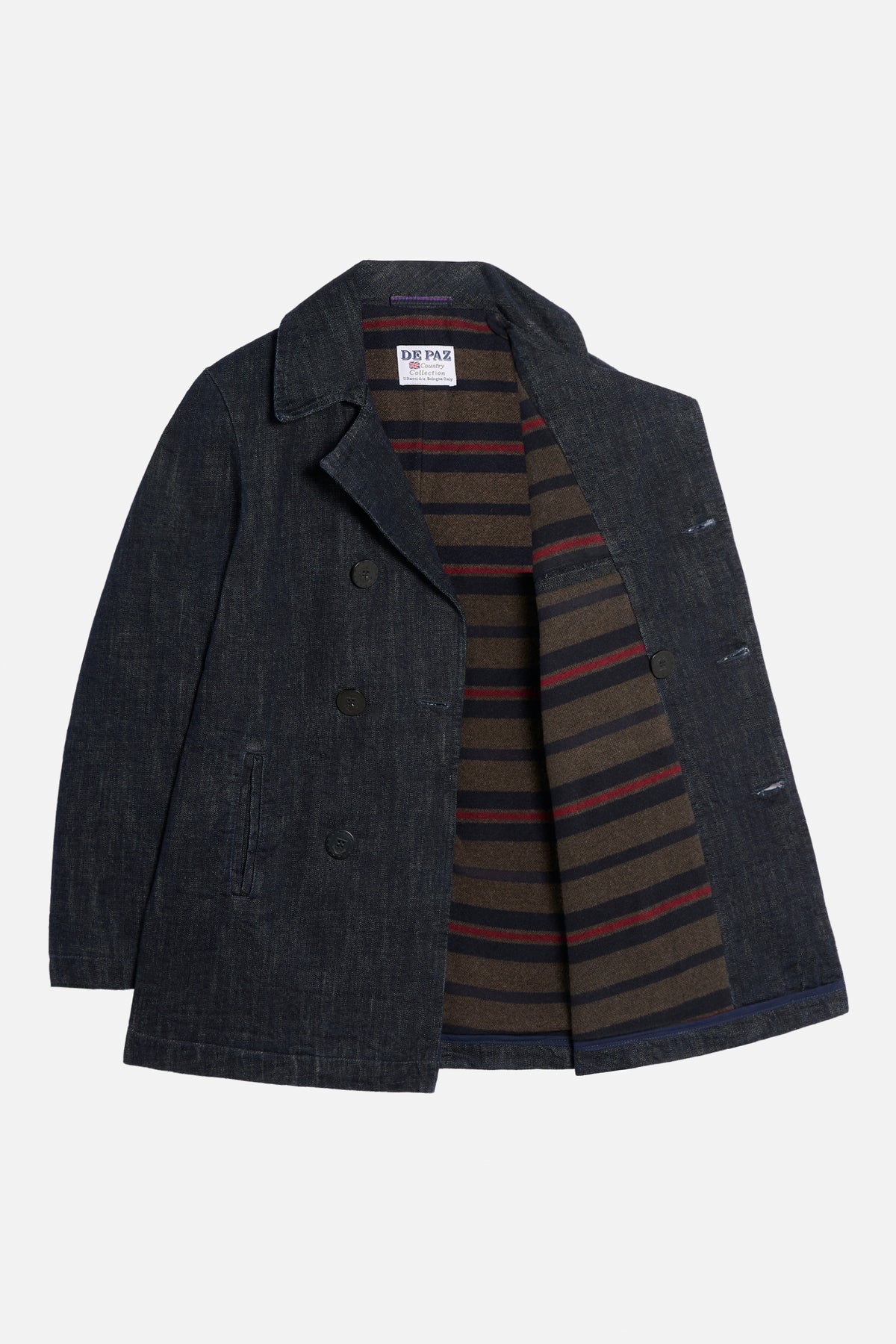 Denim Peacoat