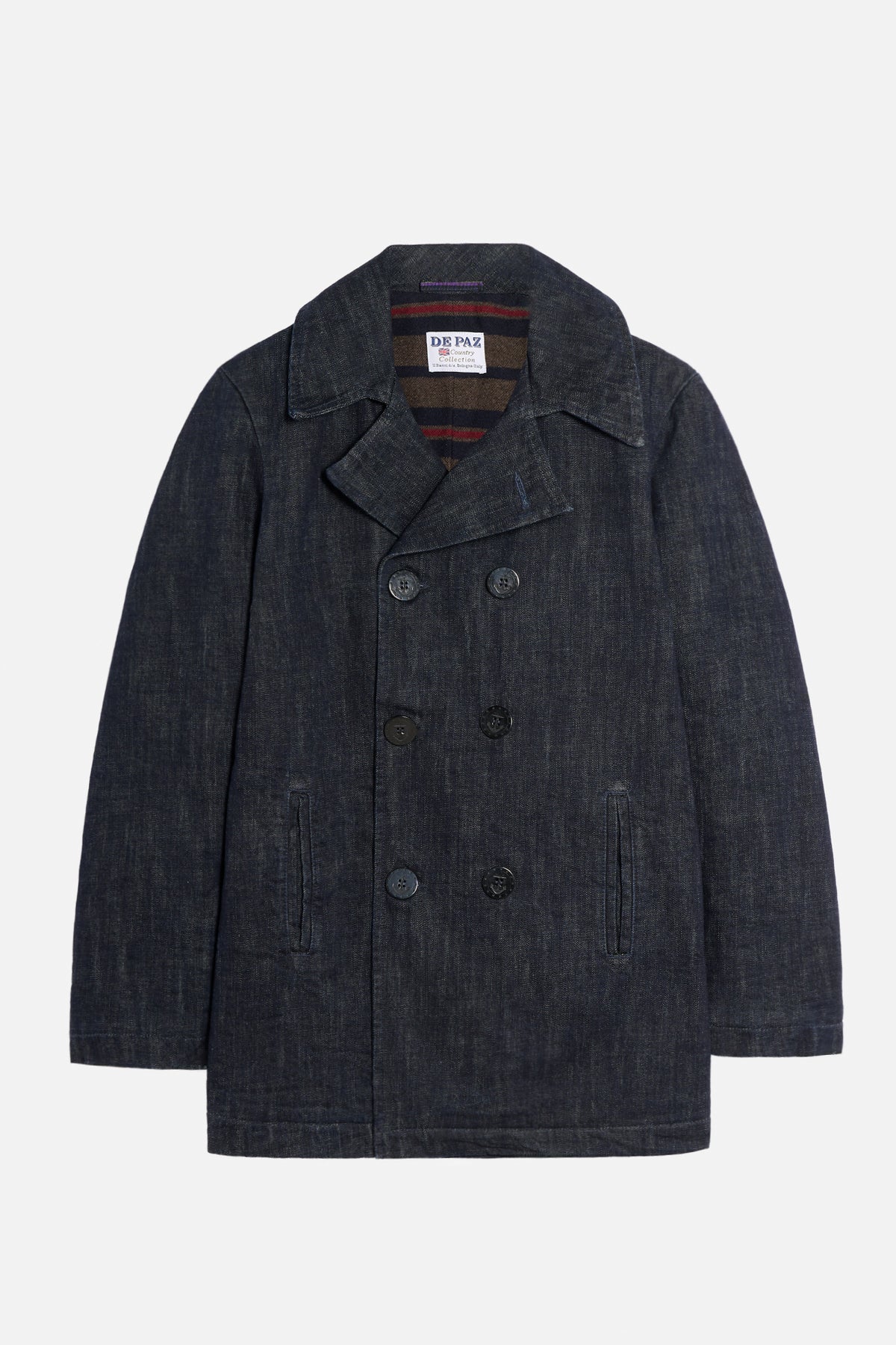 Denim Peacoat