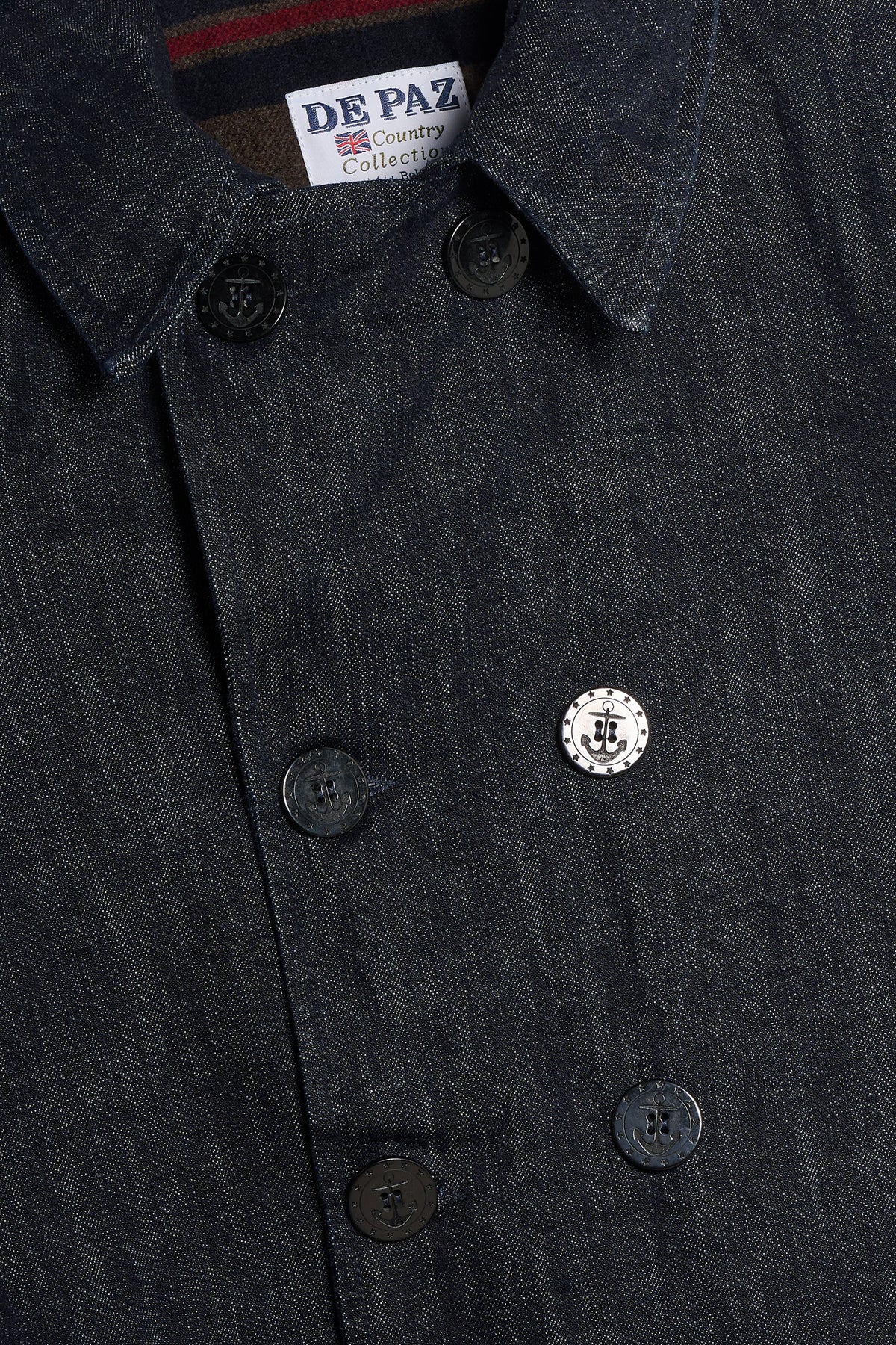 Denim Peacoat