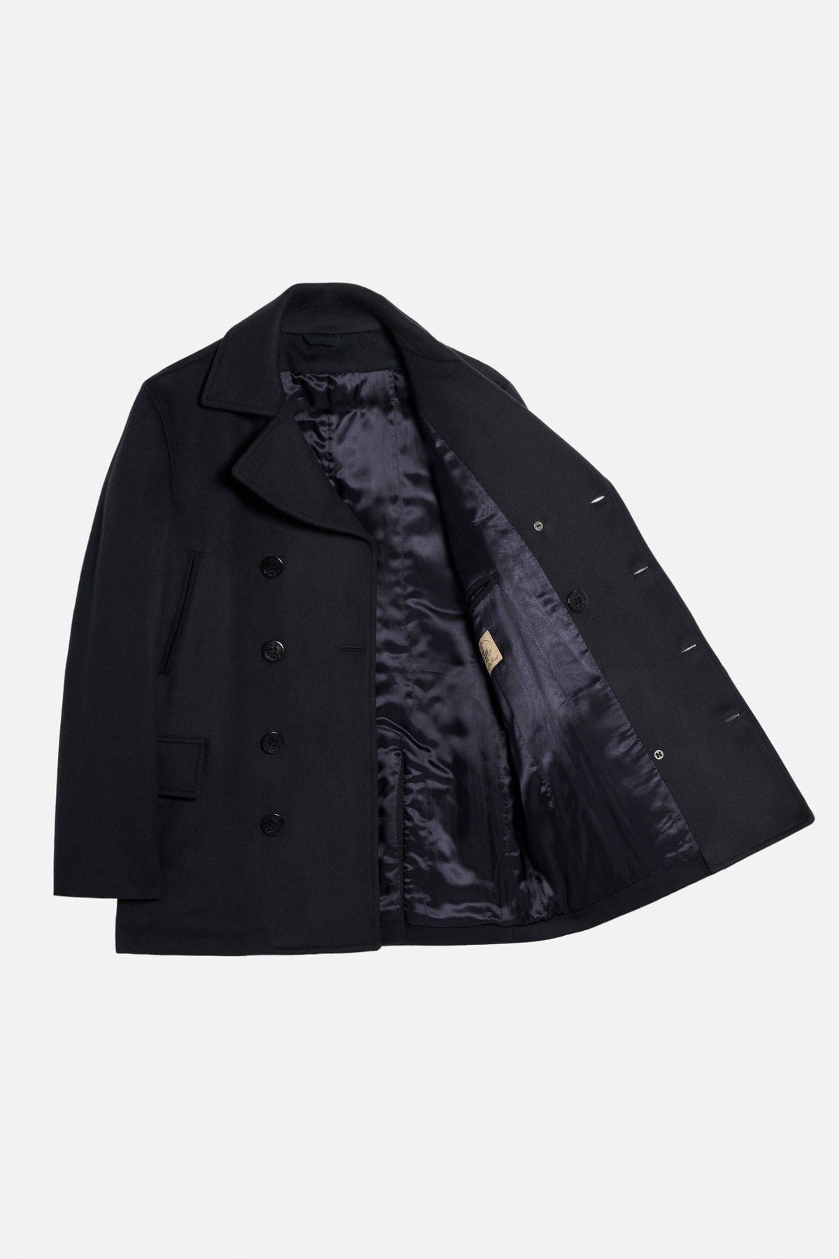 Peacoat in Lana Melton