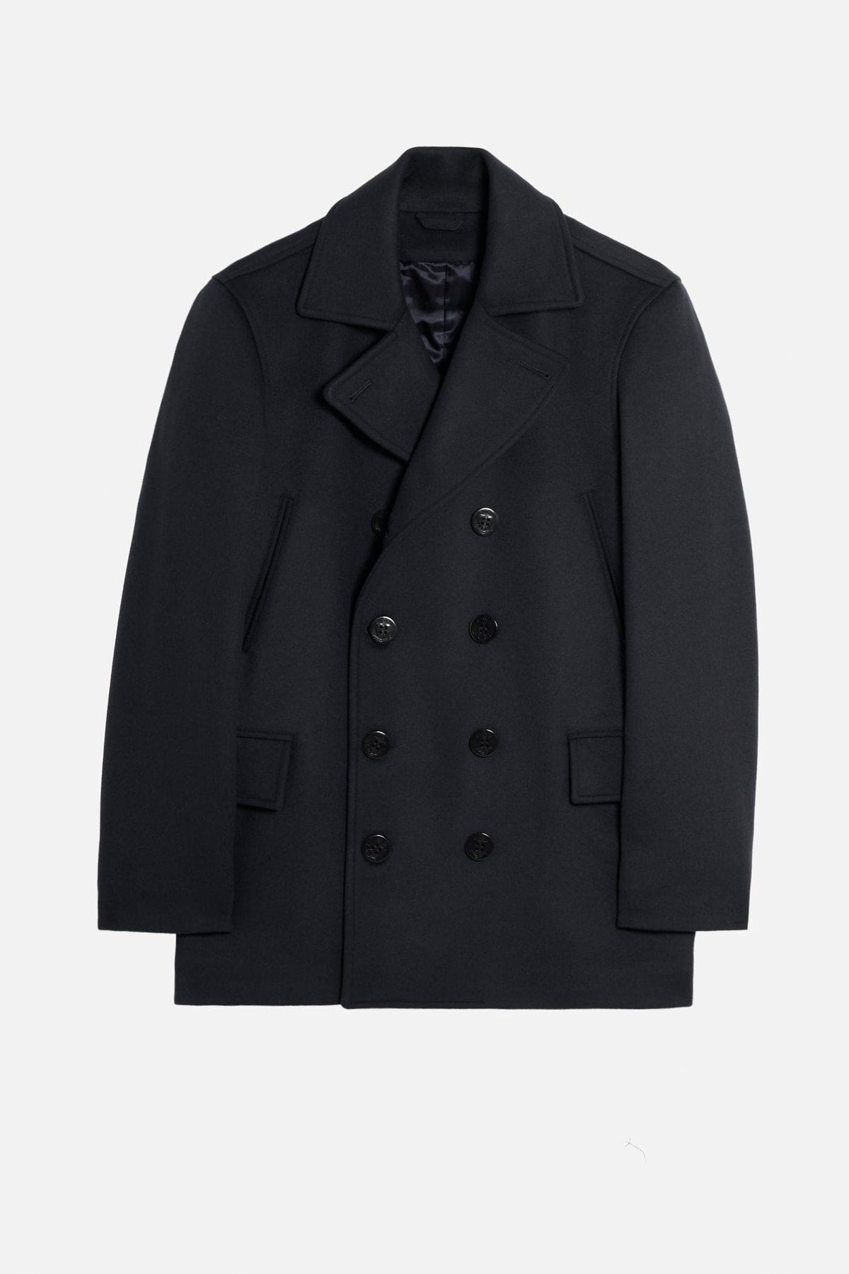 Peacoat in Lana Melton