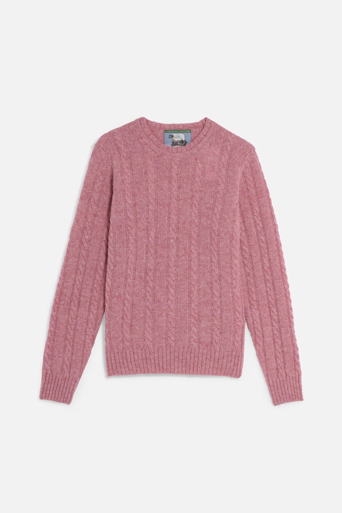Girocollo Treccia Shetland