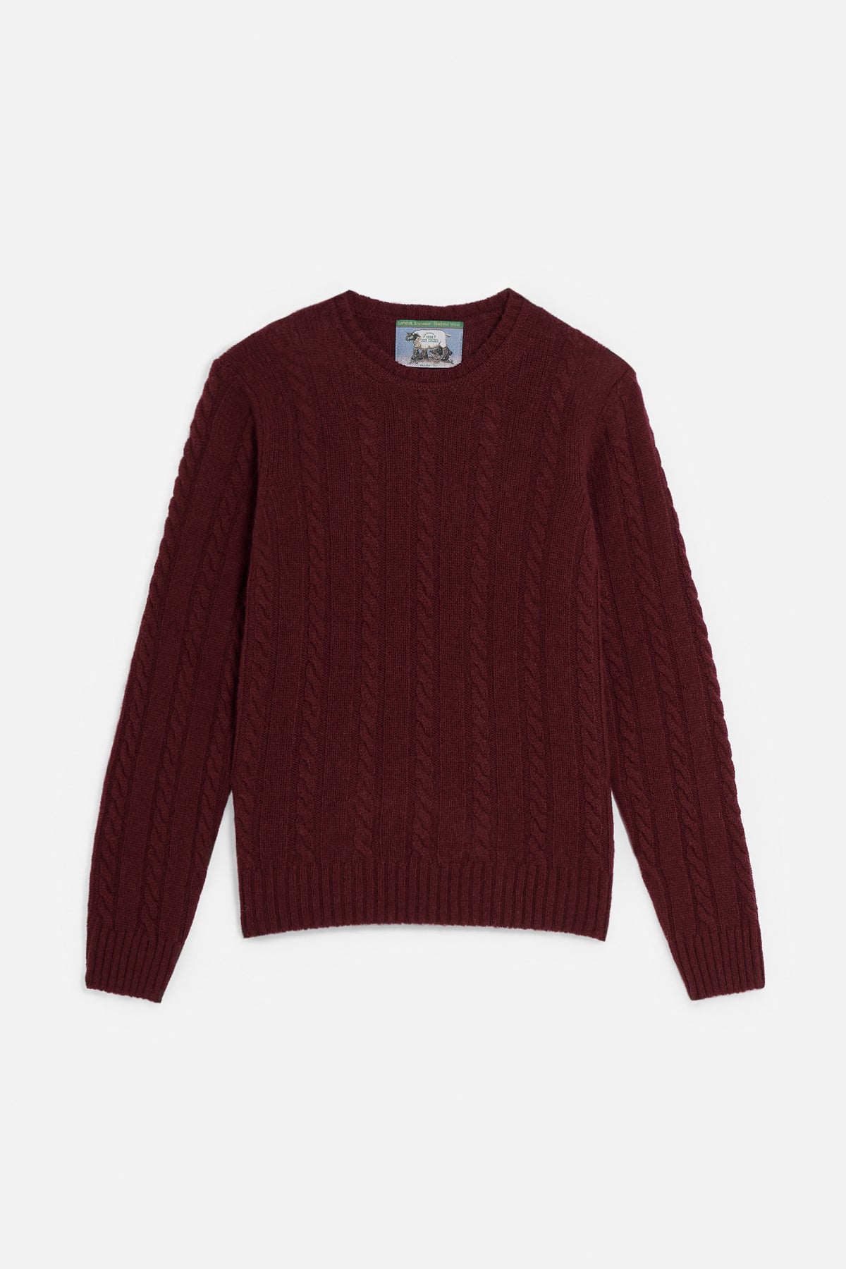 Girocollo Treccia Shetland