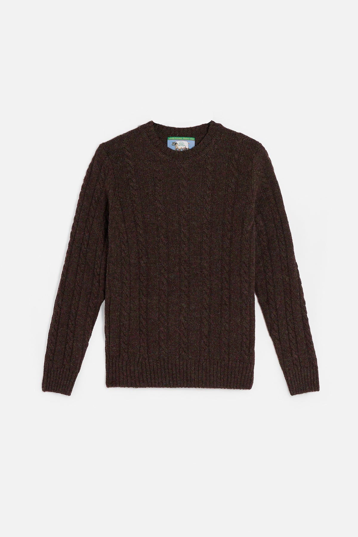 Girocollo Treccia Shetland