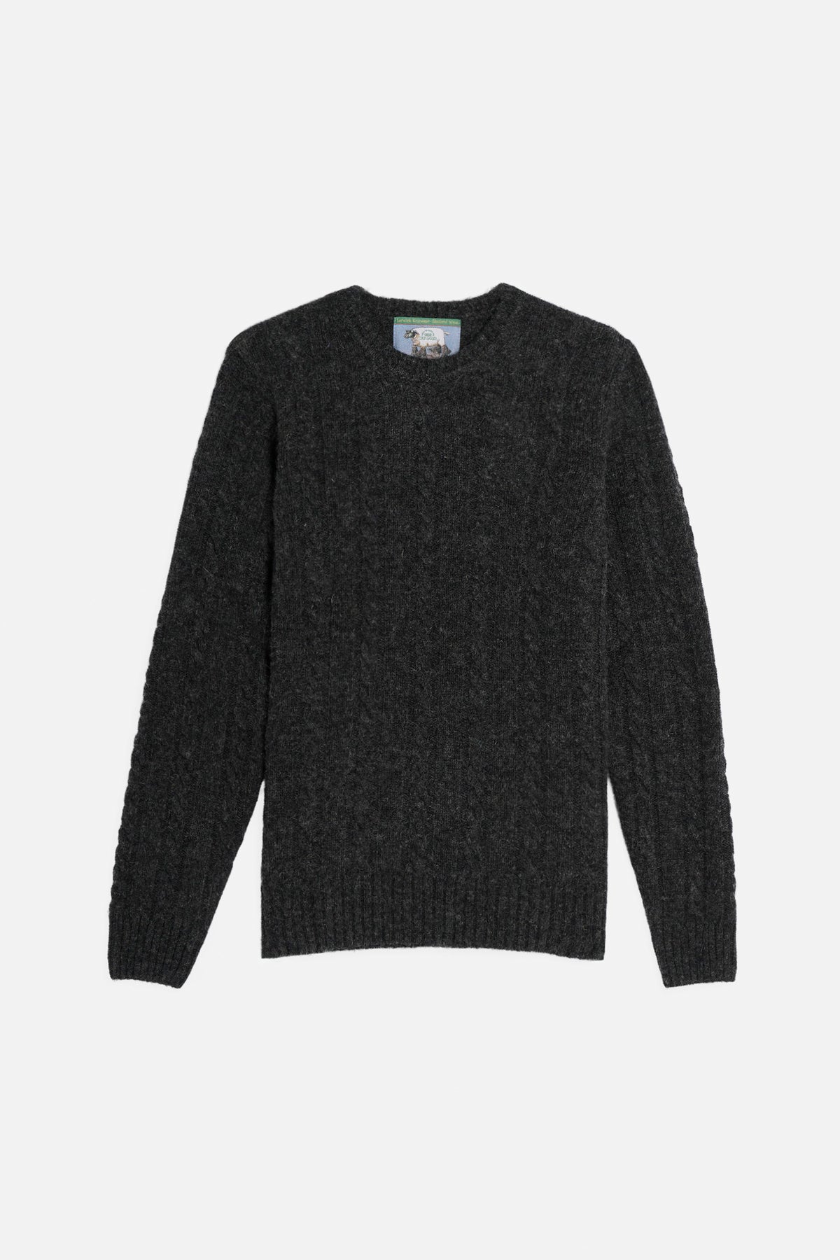 Girocollo Treccia Shetland