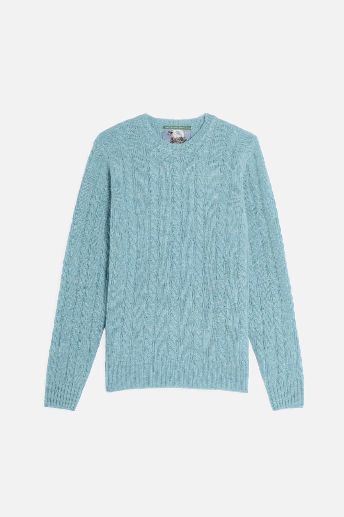 Girocollo Treccia Shetland