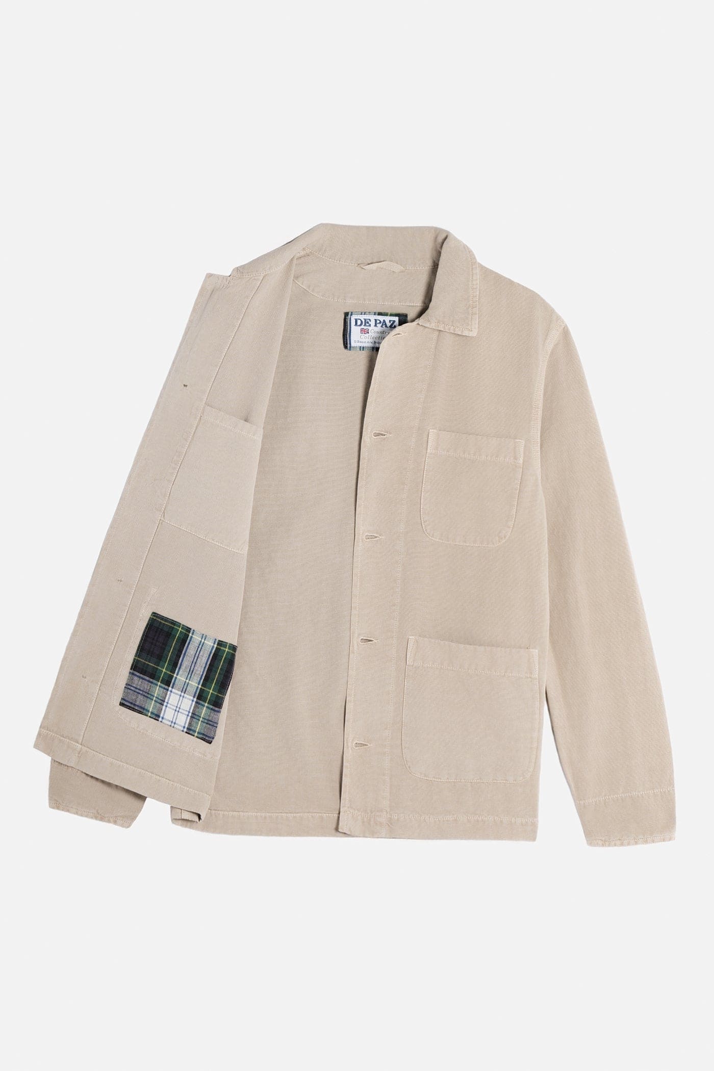 Working Jacket Cotone Lino