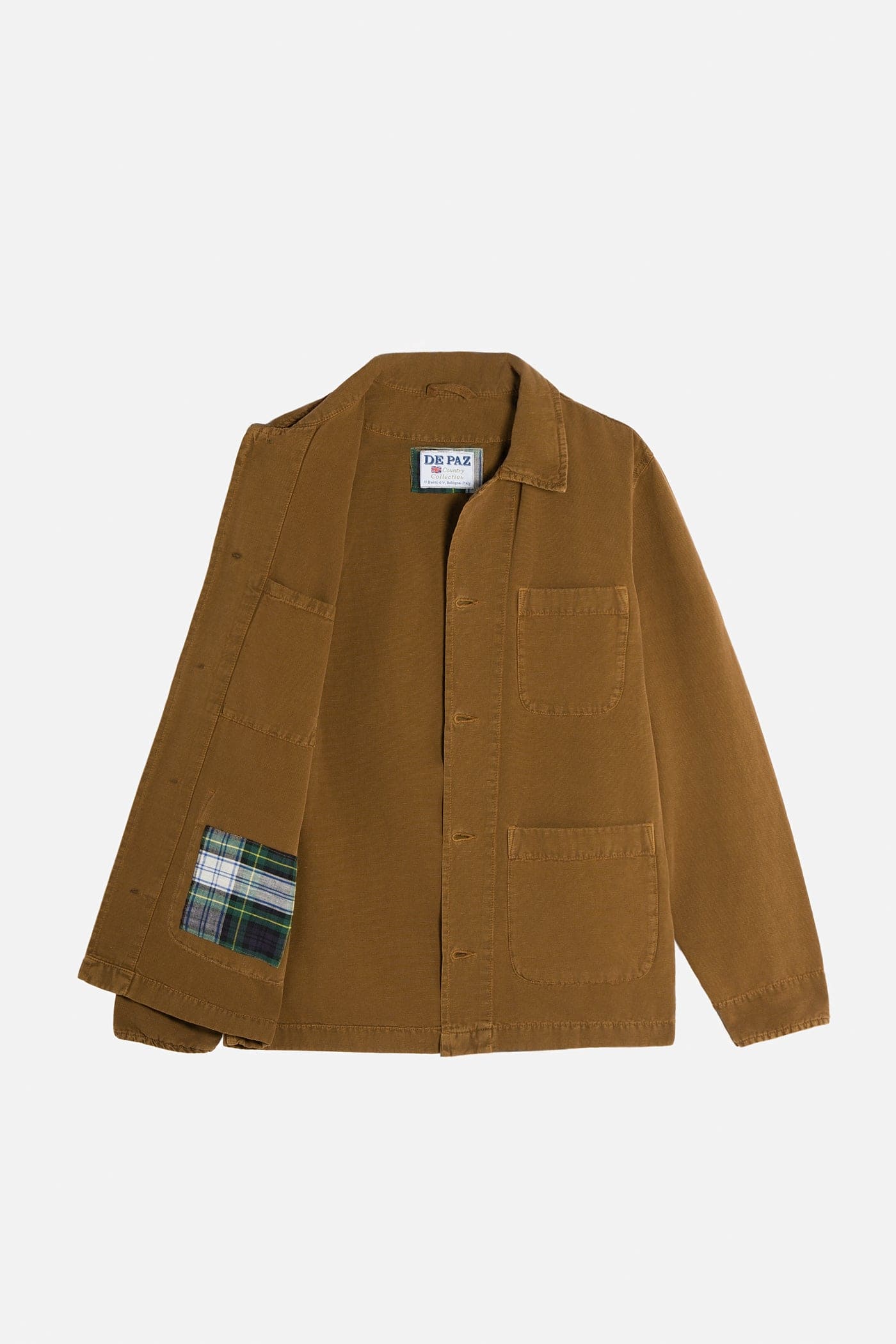 Working Jacket Cotone Lino