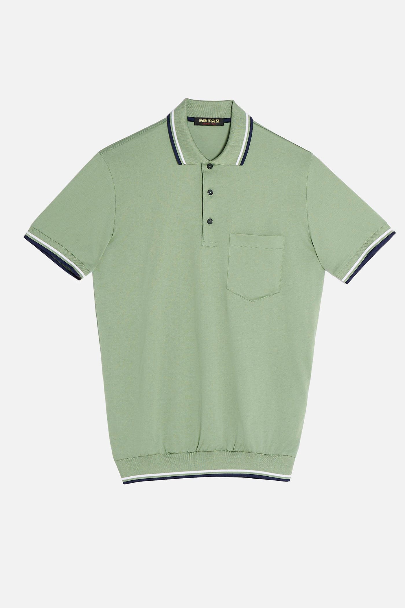 Polo filo scozia con fascia