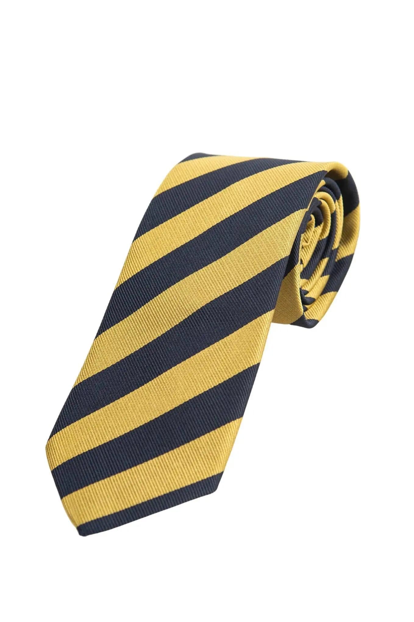 Cravatta Regimental In Pura Seta Made In Italy – Fatta A Mano, Personalizzabile Con Iniziali Ricamate - 3