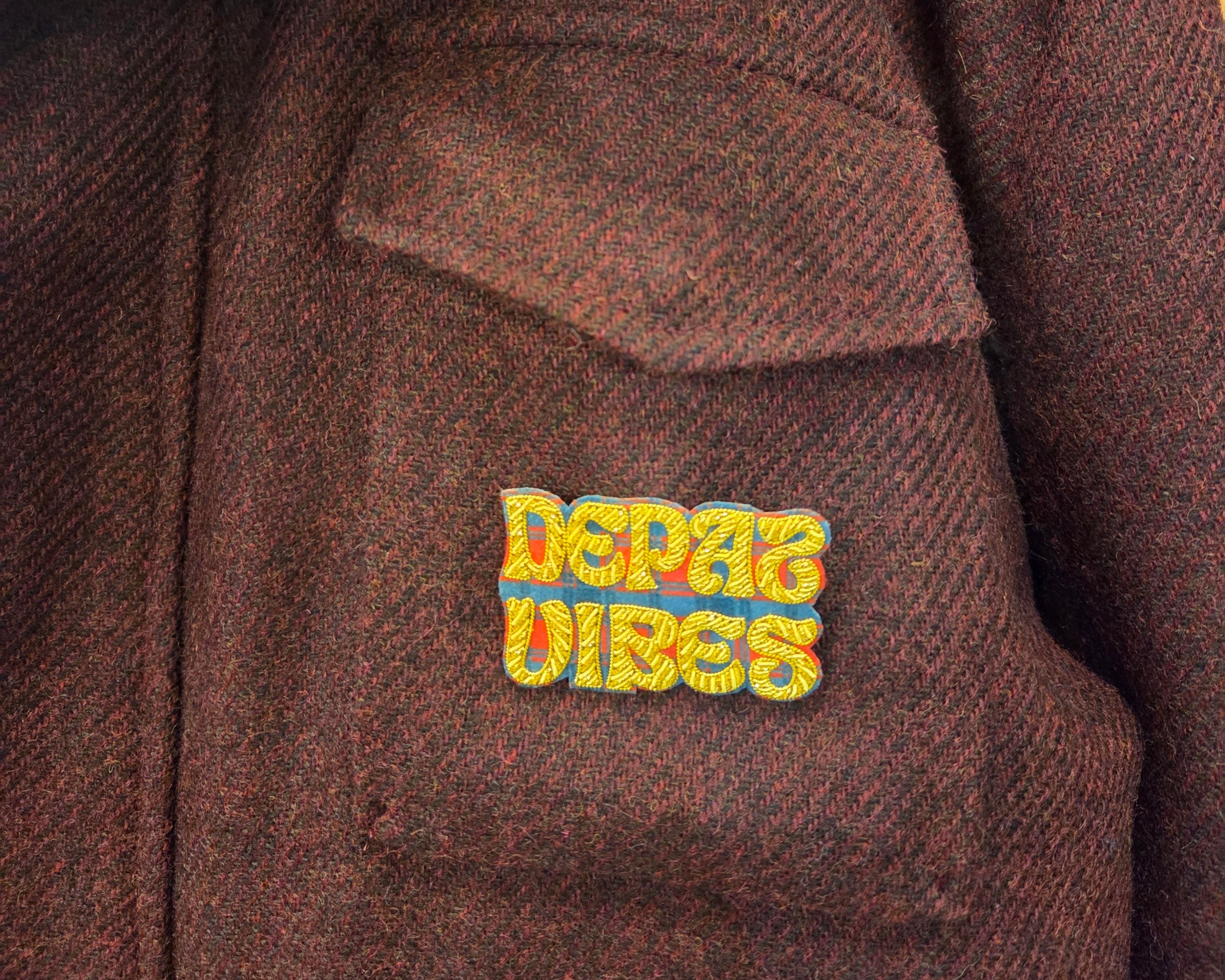 Peace Vibes Pin 