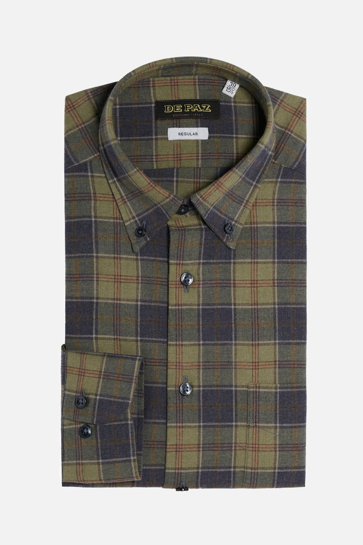 Camicia in Flanella in Cotone
