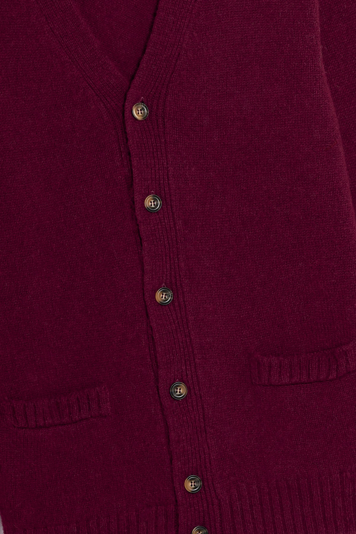 Cardigan Shetland - Bordeaux