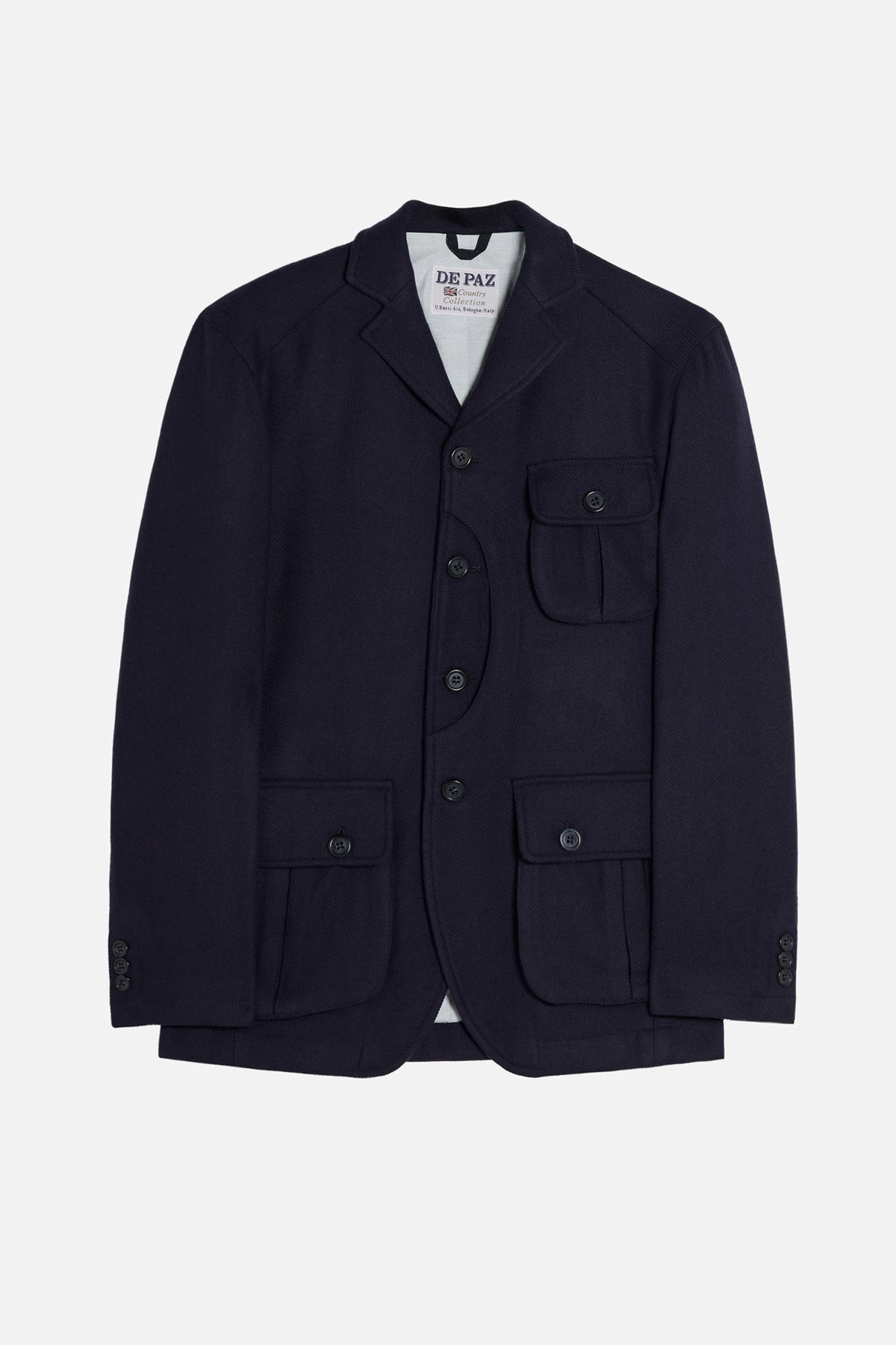 Crojack in Lambswool - Blu Navy