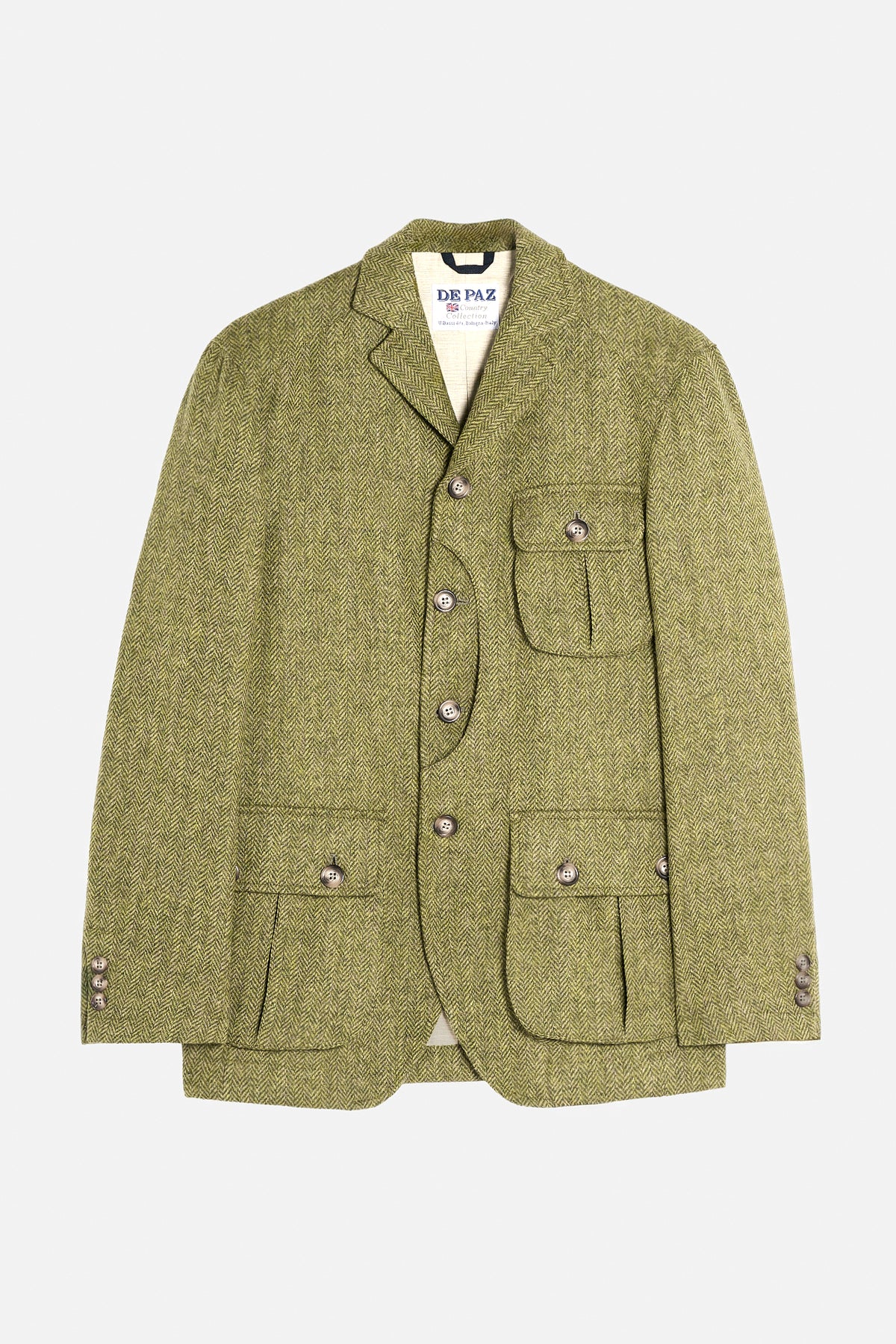 Crojack in Lana Shetland - Verde Chiaro