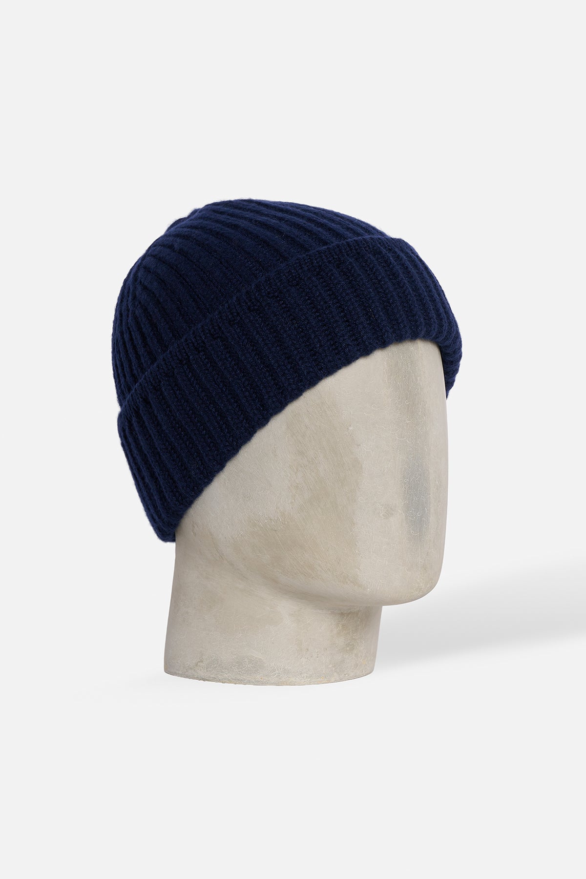 Cuffia Costa Larga Cashmere - Blu Navy