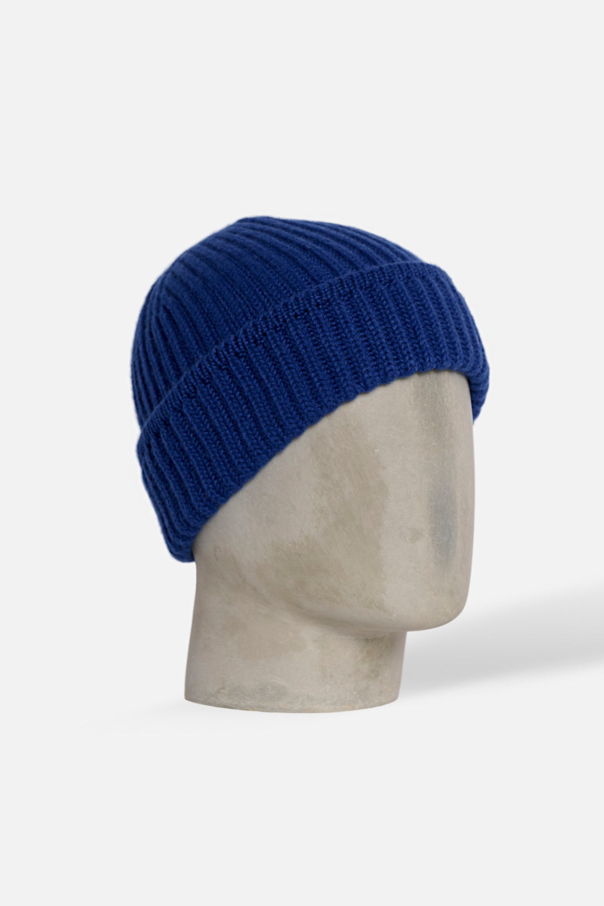 Cuffia Costa Larga Cashmere - Blu Royal